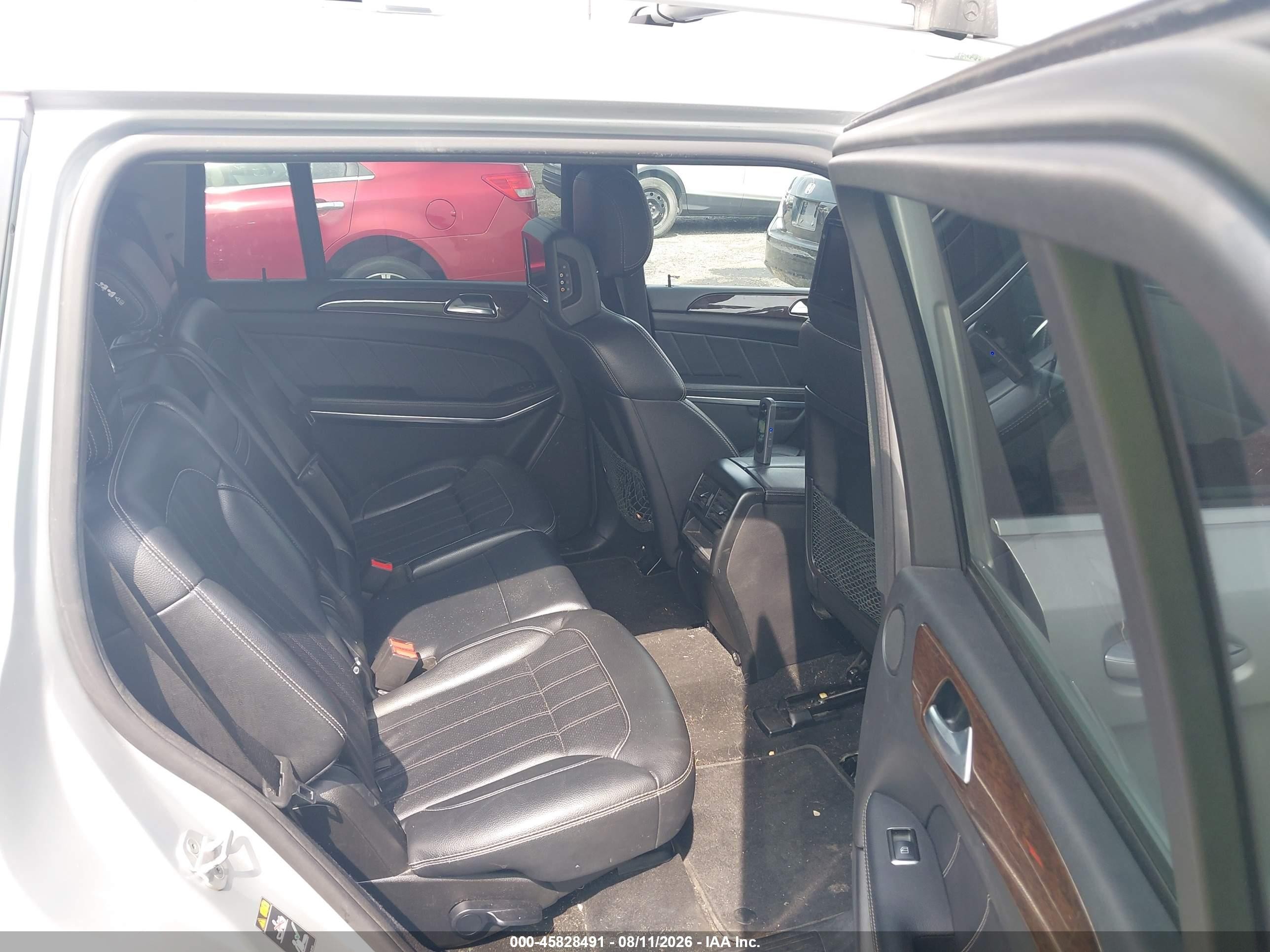 2014 Mercedes-benz Gl 450 4matic Silver vin: 4JGDF7CE5EA373175