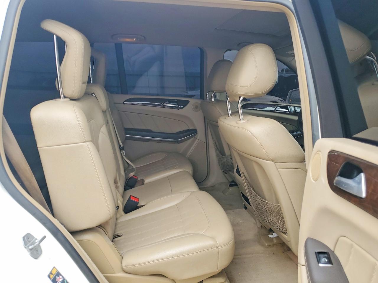 2014 Mercedes-benz Gl 450 4matic White vin: 4JGDF7CE5EA417871