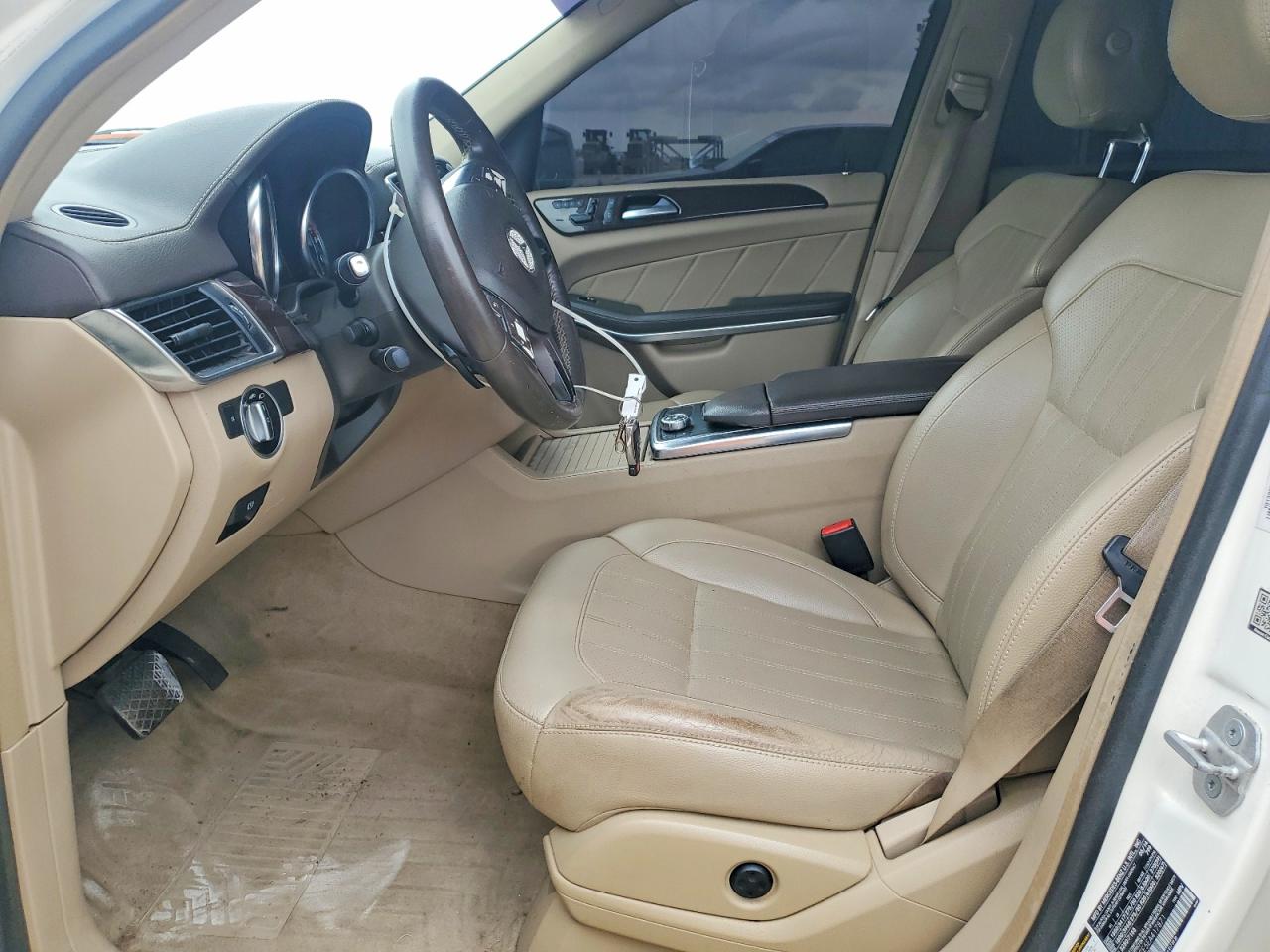 2014 Mercedes-benz Gl 450 4matic White vin: 4JGDF7CE5EA417871