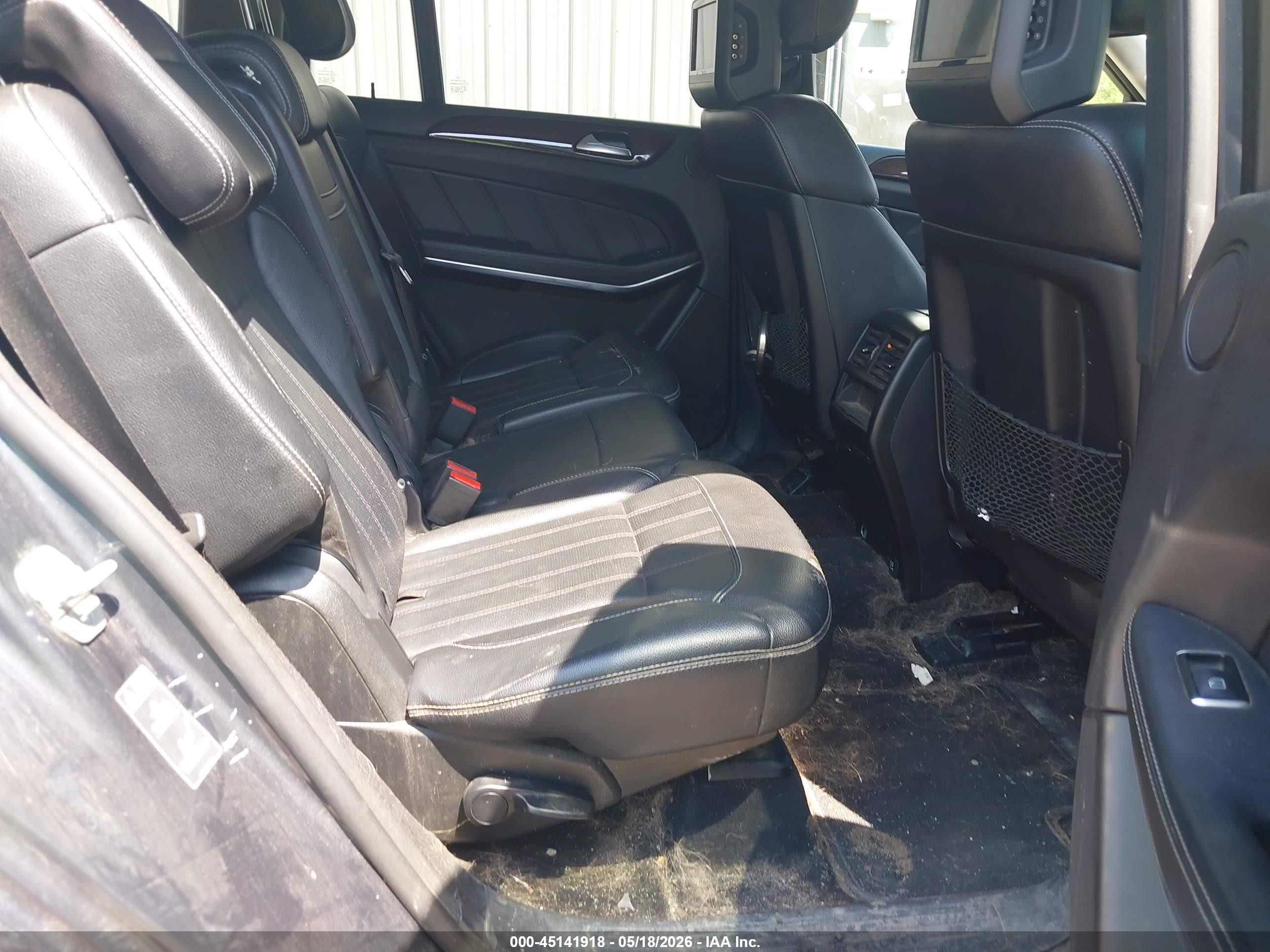 2014 Mercedes-benz Gl 450 4matic Navy vin: 4JGDF7CE5EA425016