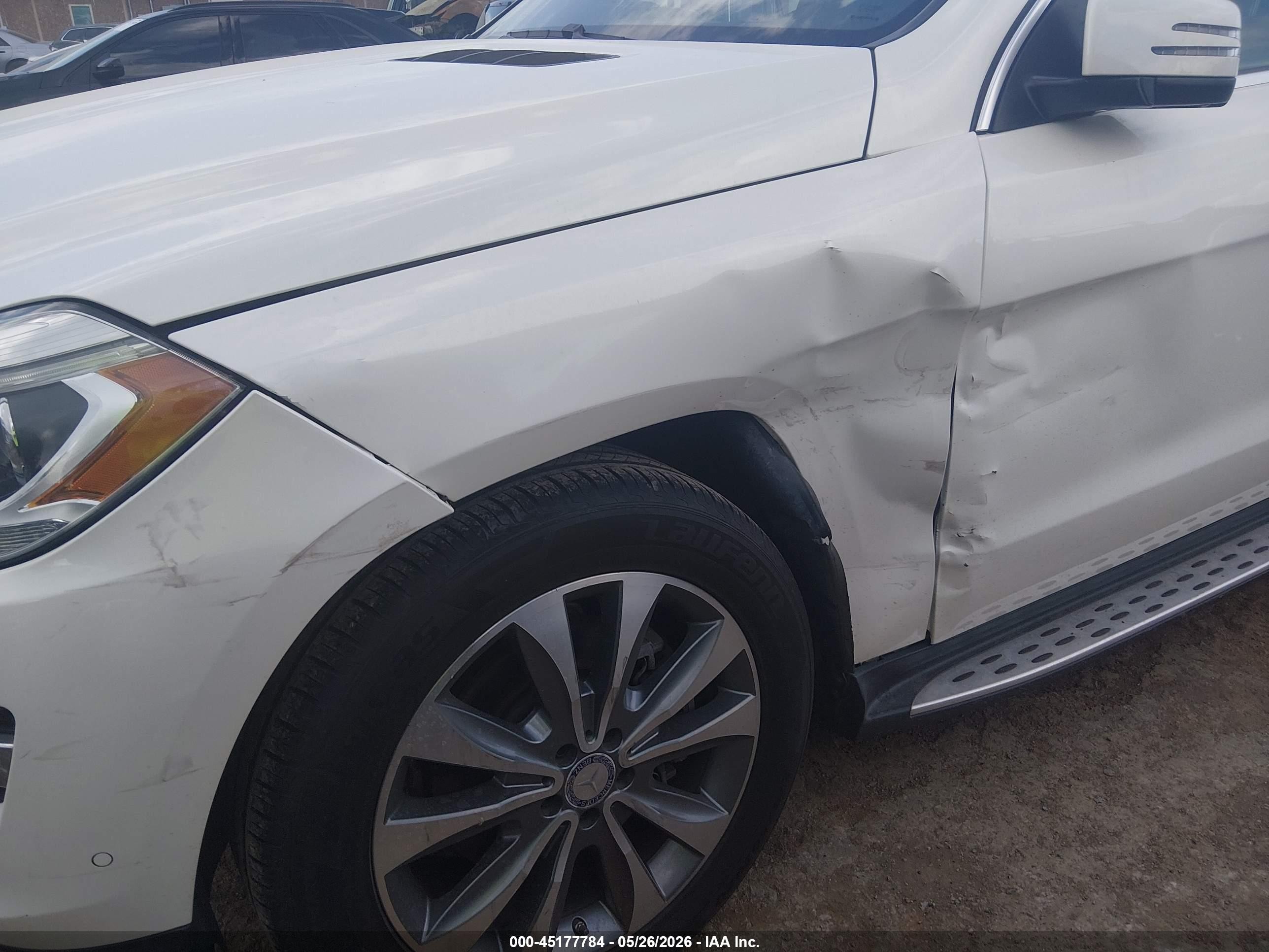 2014 Mercedes-benz Gl 450 4matic White vin: 4JGDF7CE5EA437280