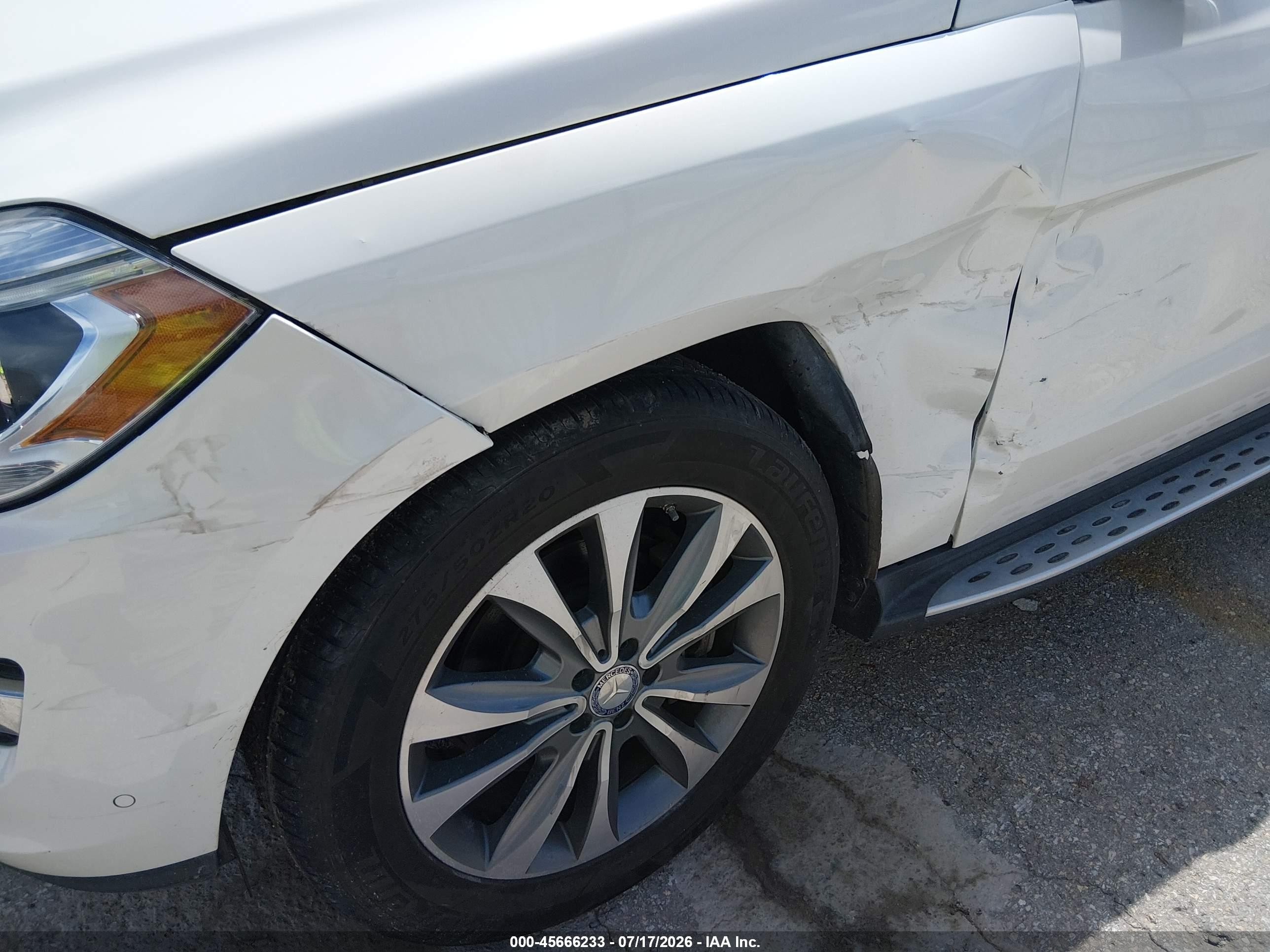 2014 Mercedes-benz Gl 450 4matic White vin: 4JGDF7CE5EA437280