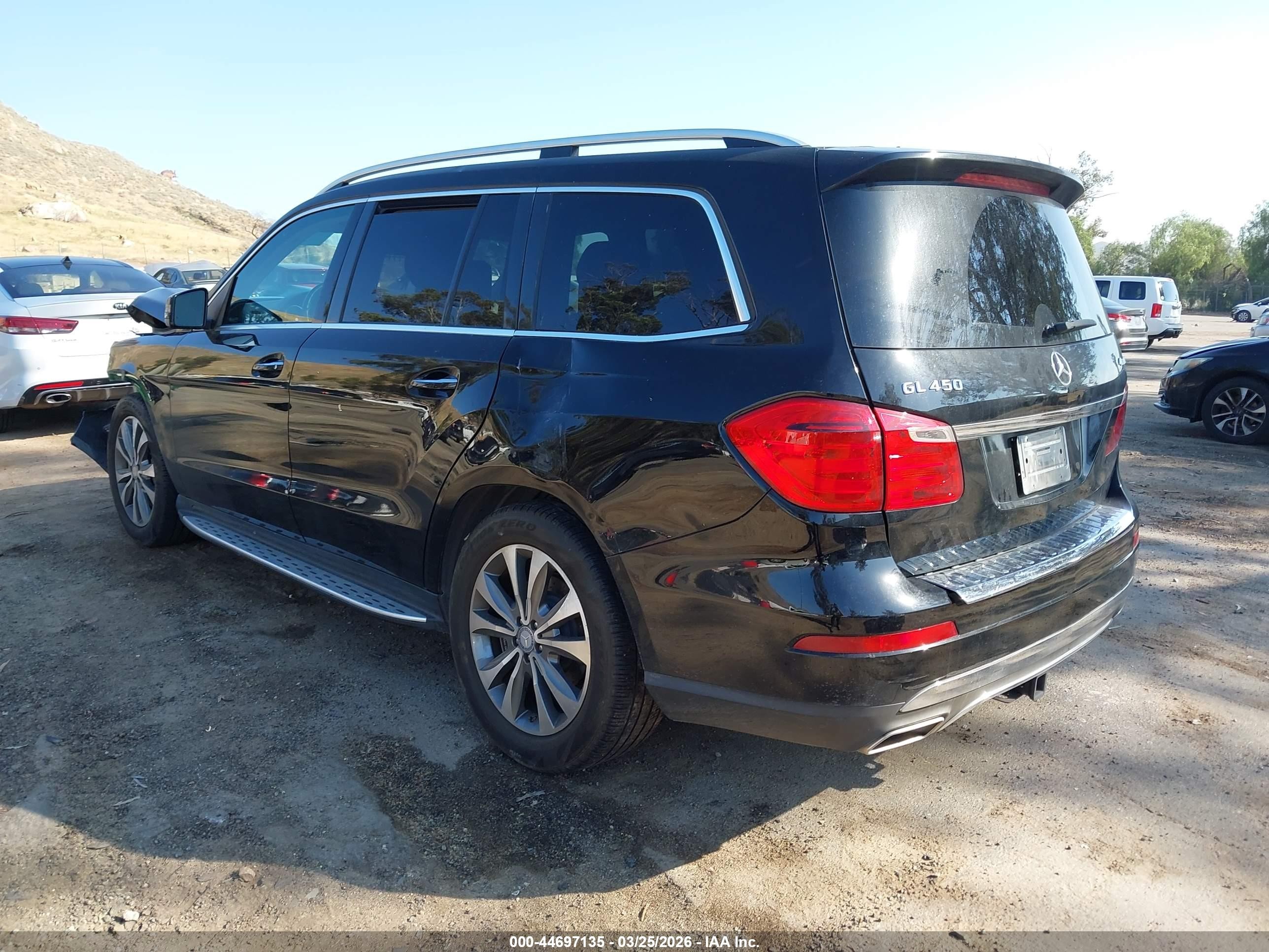2013 Mercedes-benz Gl 450 4matic Black vin: 4JGDF7CE6DA142896