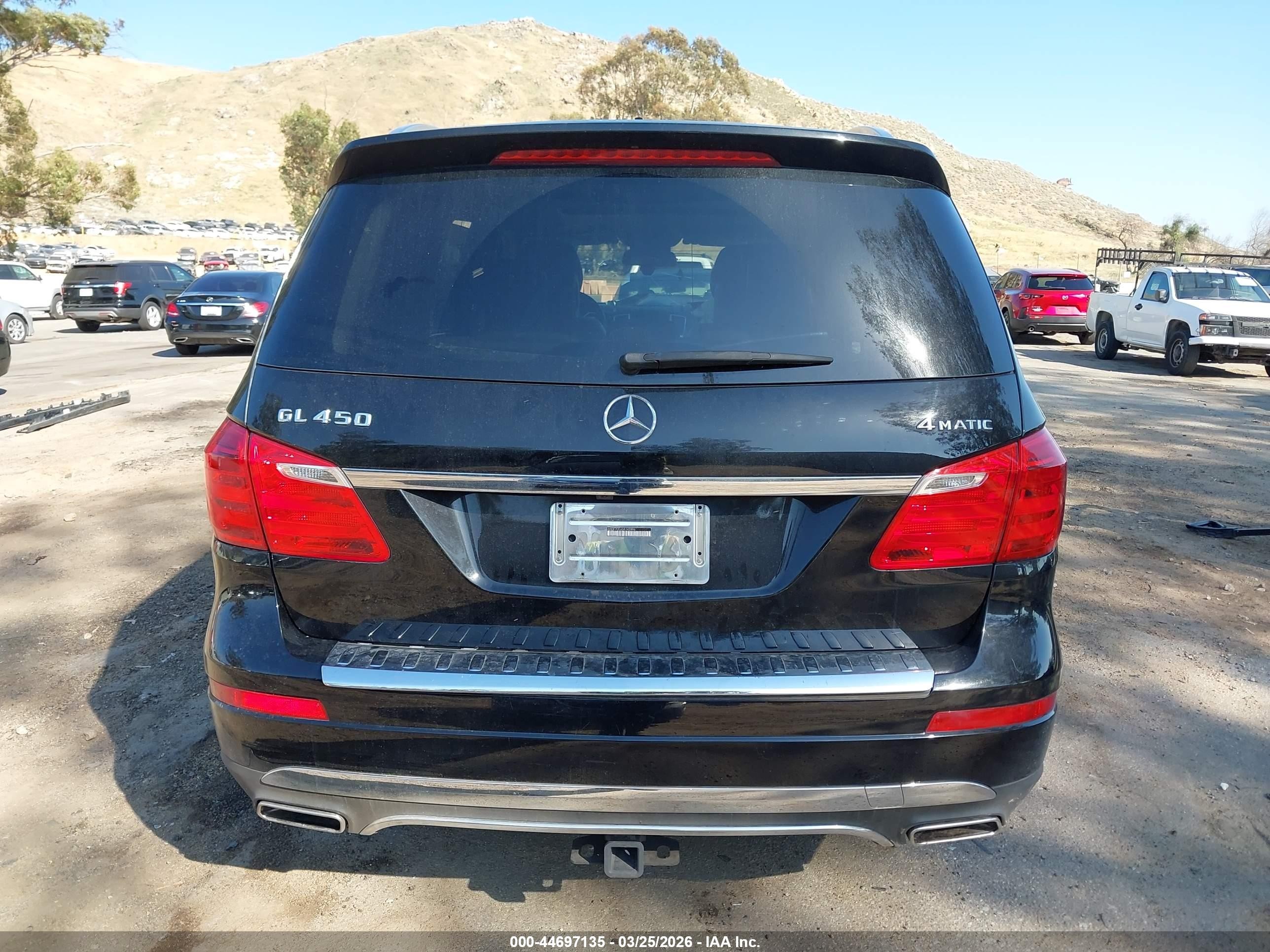 2013 Mercedes-benz Gl 450 4matic Black vin: 4JGDF7CE6DA142896