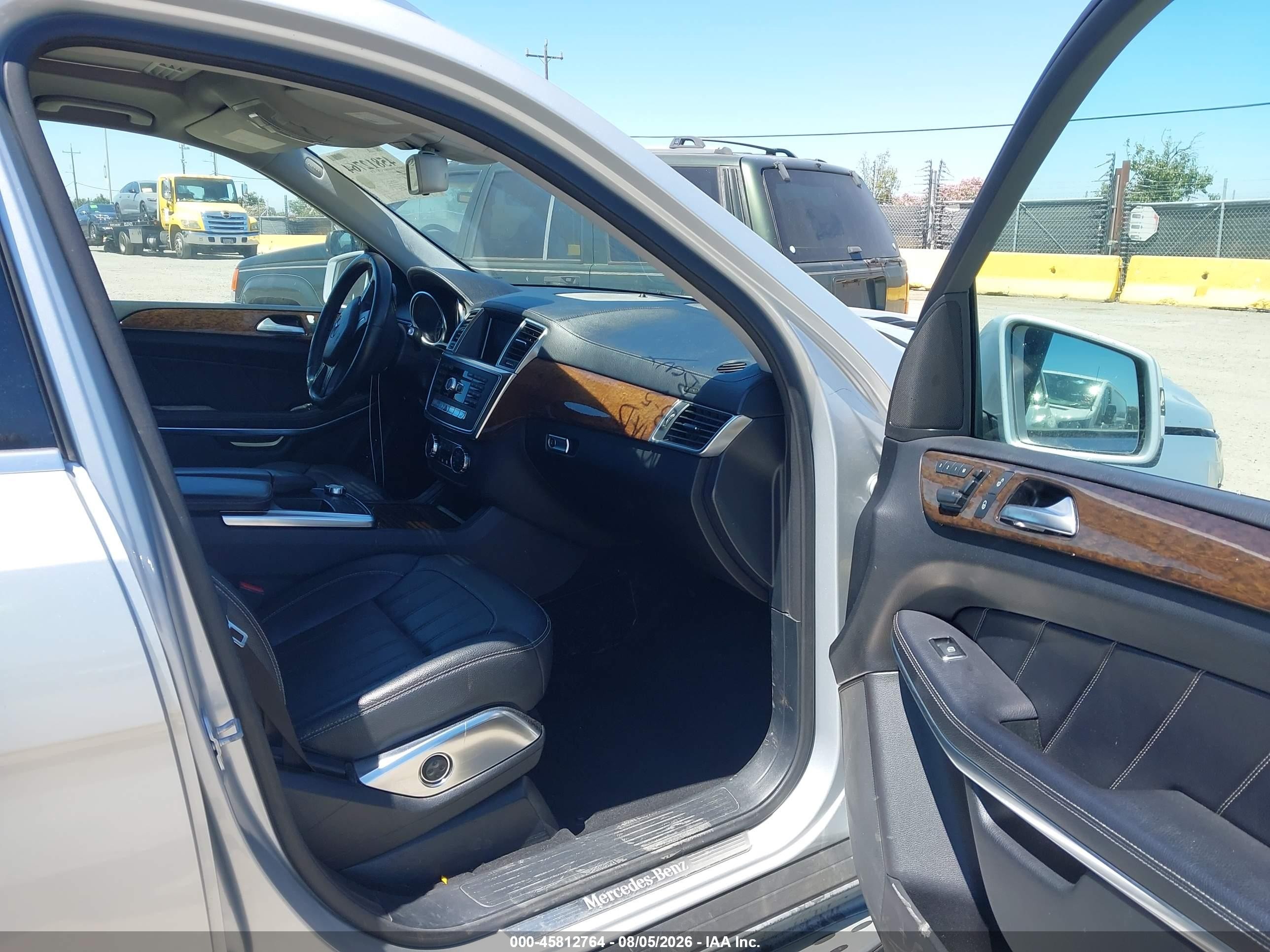 2013 Mercedes-benz Gl 450 4matic Silver vin: 4JGDF7CE6DA149699
