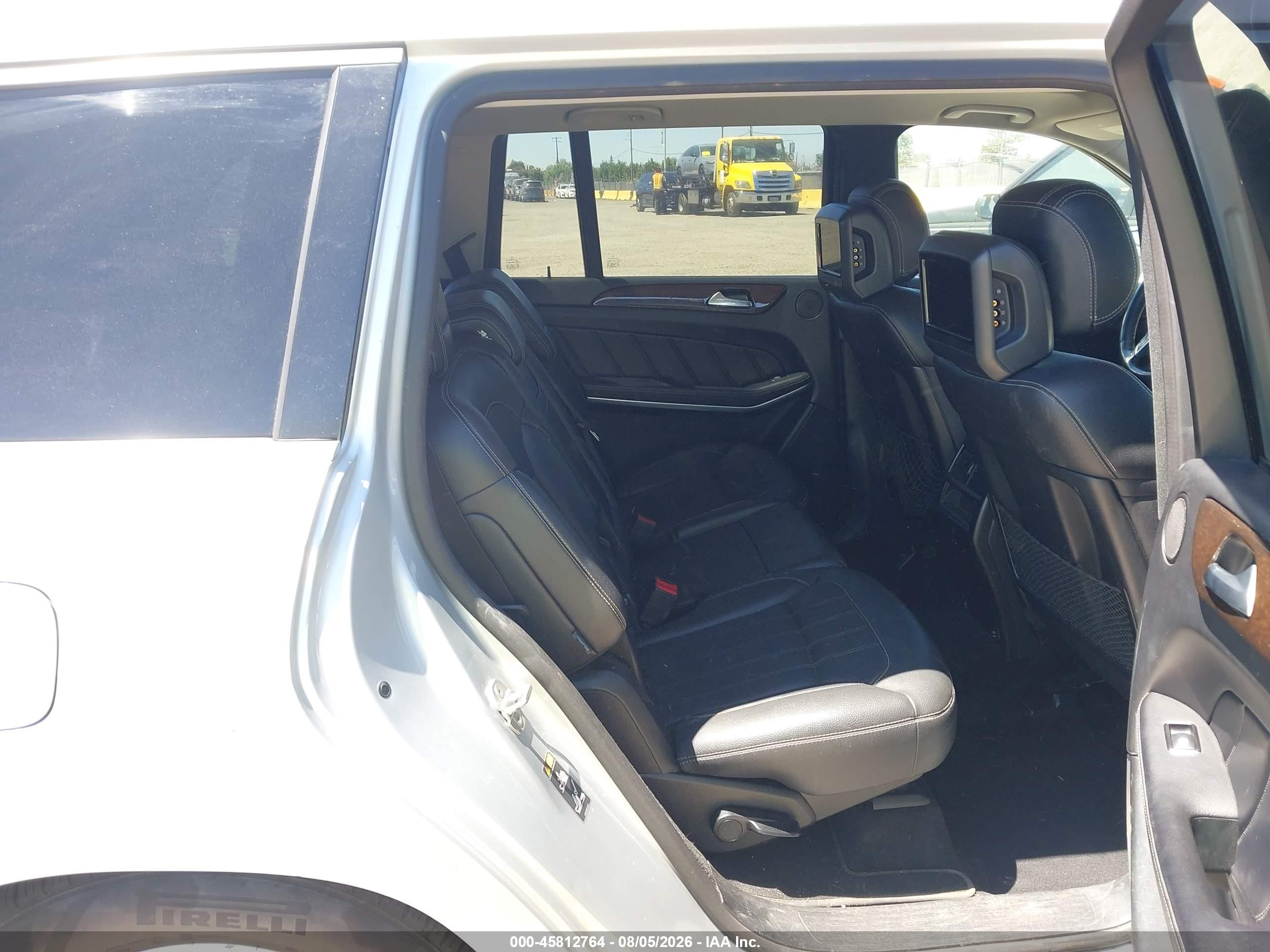 2013 Mercedes-benz Gl 450 4matic Silver vin: 4JGDF7CE6DA149699