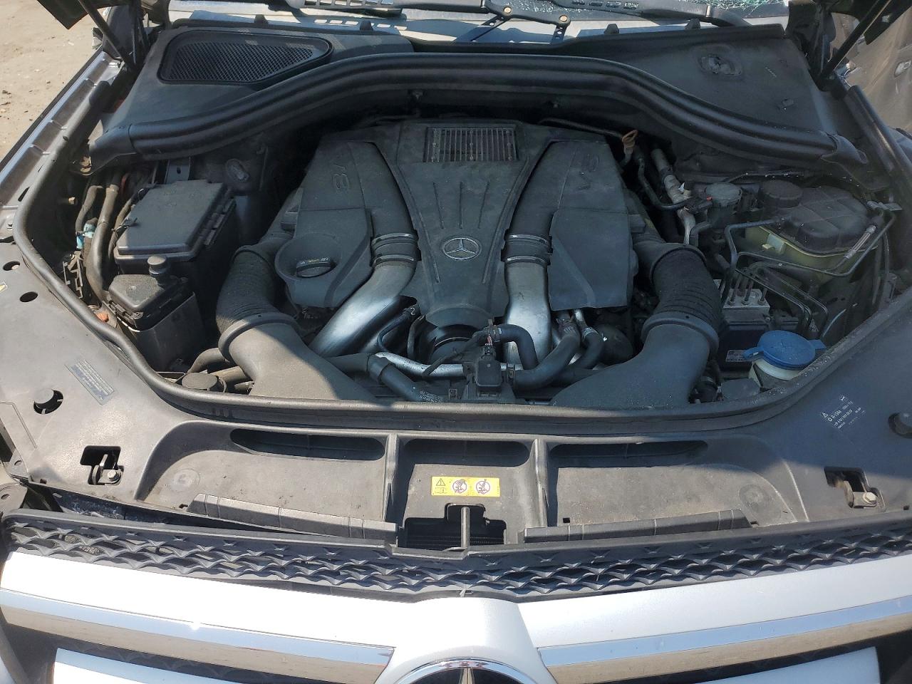 2013 Mercedes-benz Gl 450 4matic Gray vin: 4JGDF7CE6DA154773