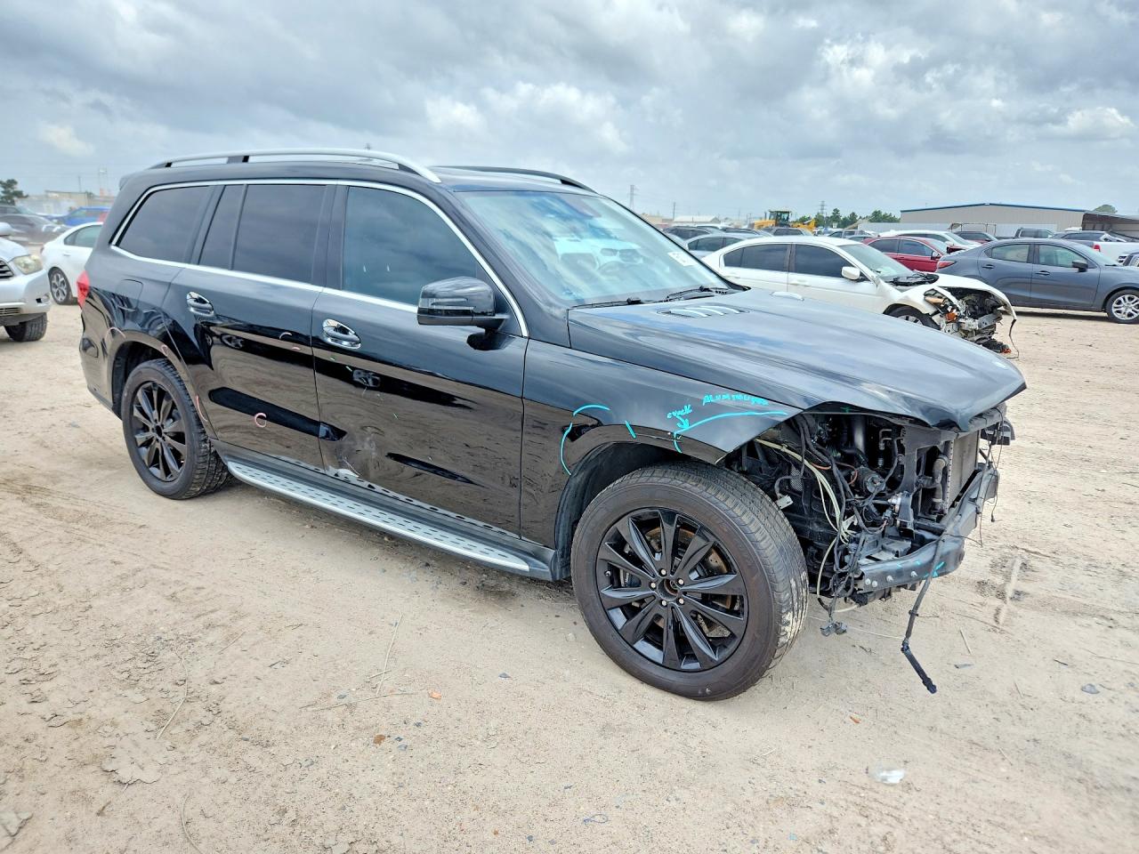 2013 Mercedes-benz Gl 450 4matic Black vin: 4JGDF7CE6DA172402