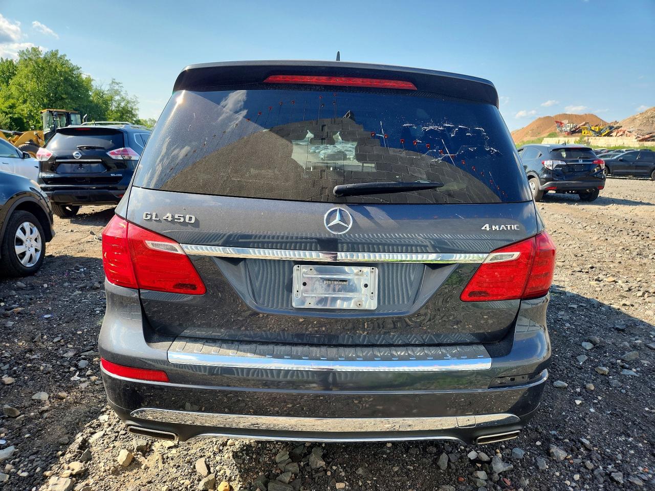 2013 Mercedes-benz Gl 450 4matic Серый vin: 4JGDF7CE6DA204250