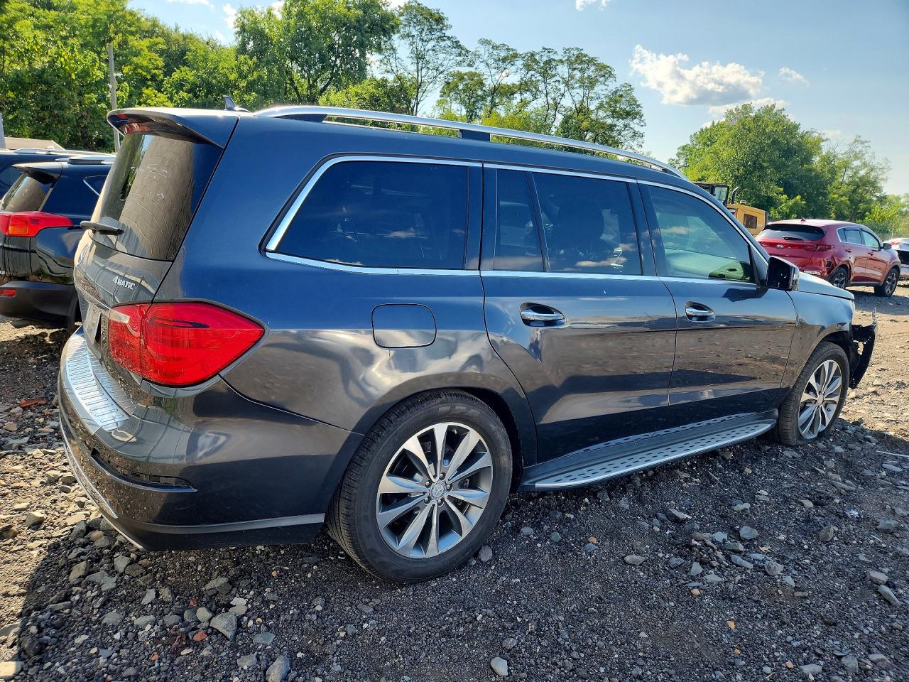 2013 Mercedes-benz Gl 450 4matic Серый vin: 4JGDF7CE6DA204250