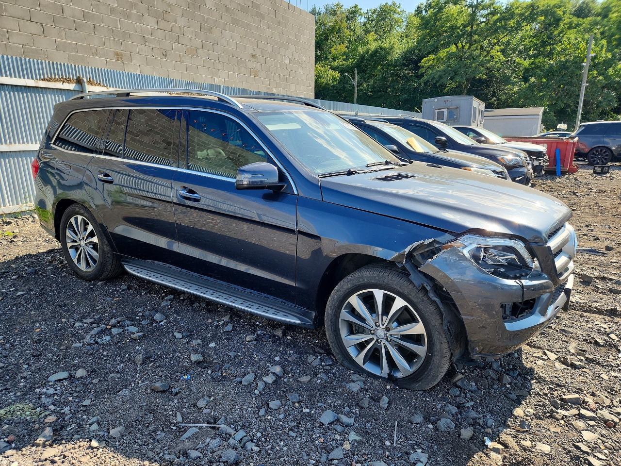 2013 Mercedes-benz Gl 450 4matic Серый vin: 4JGDF7CE6DA204250