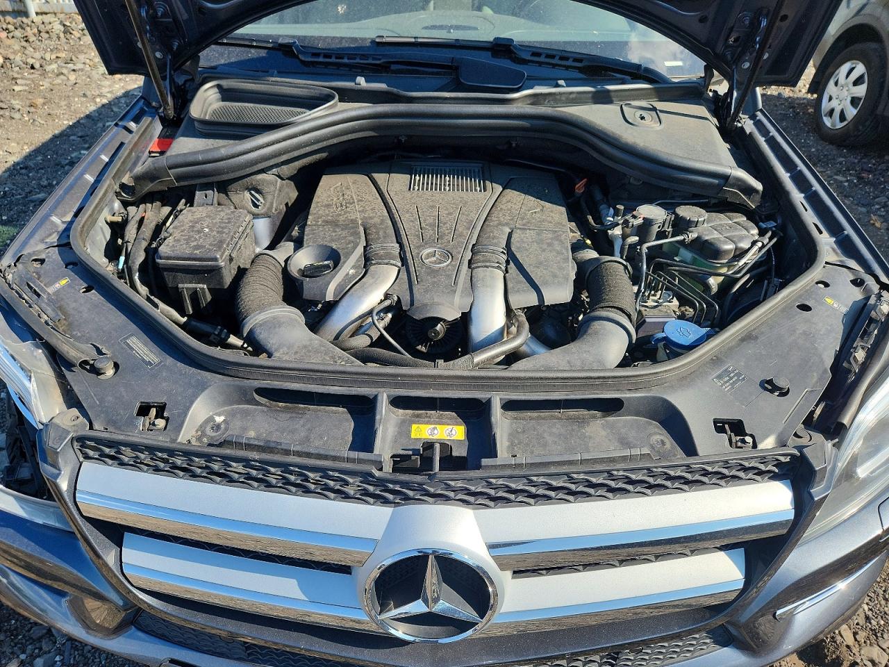 2013 Mercedes-benz Gl 450 4matic Серый vin: 4JGDF7CE6DA204250