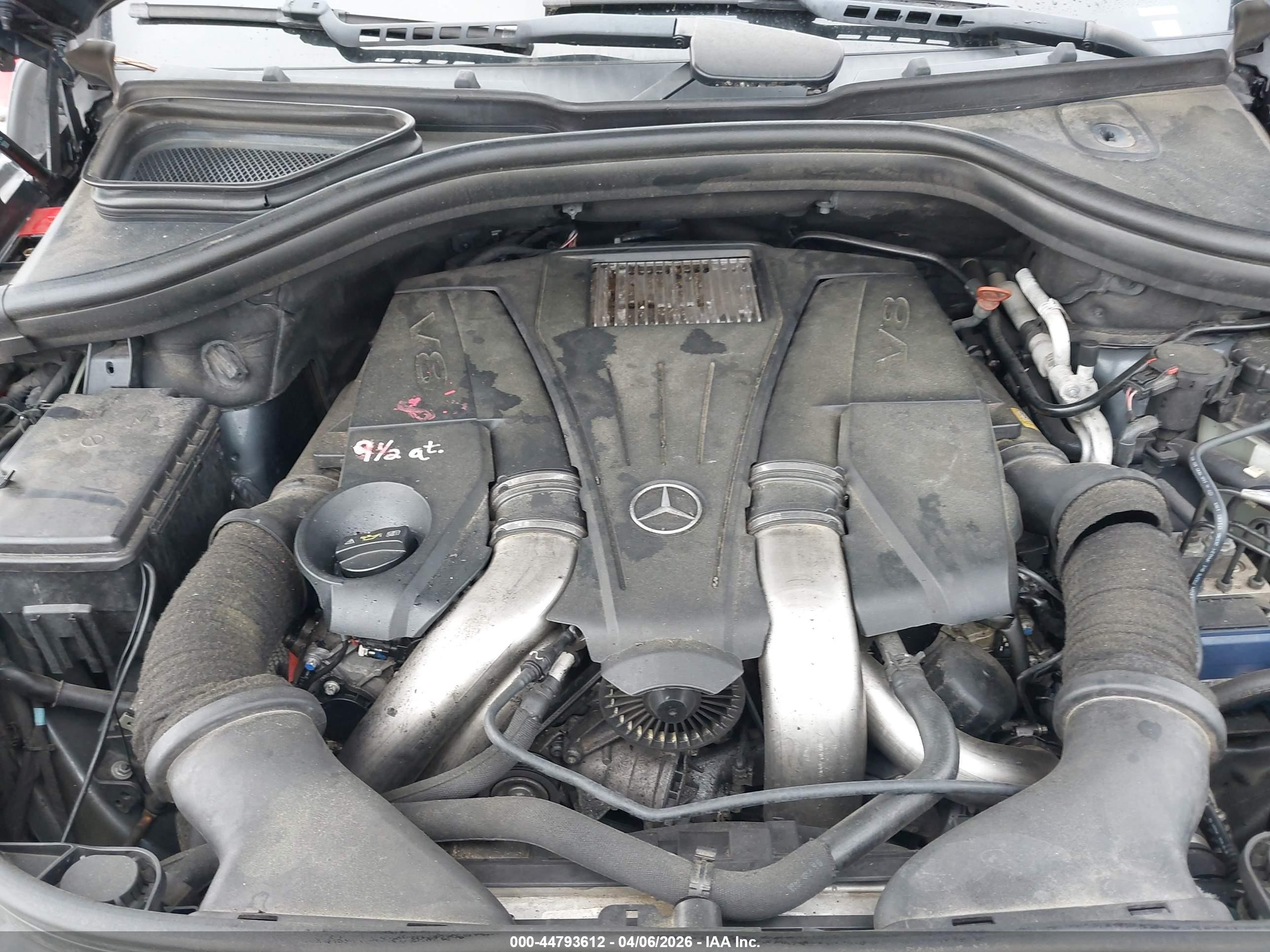 2013 Mercedes-benz Gl 450 4matic Gray vin: 4JGDF7CE6DA216849