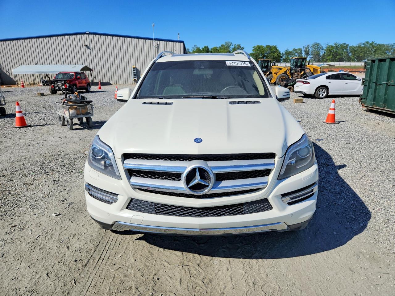 2013 Mercedes-benz Gl 450 4matic White vin: 4JGDF7CE6DA229648