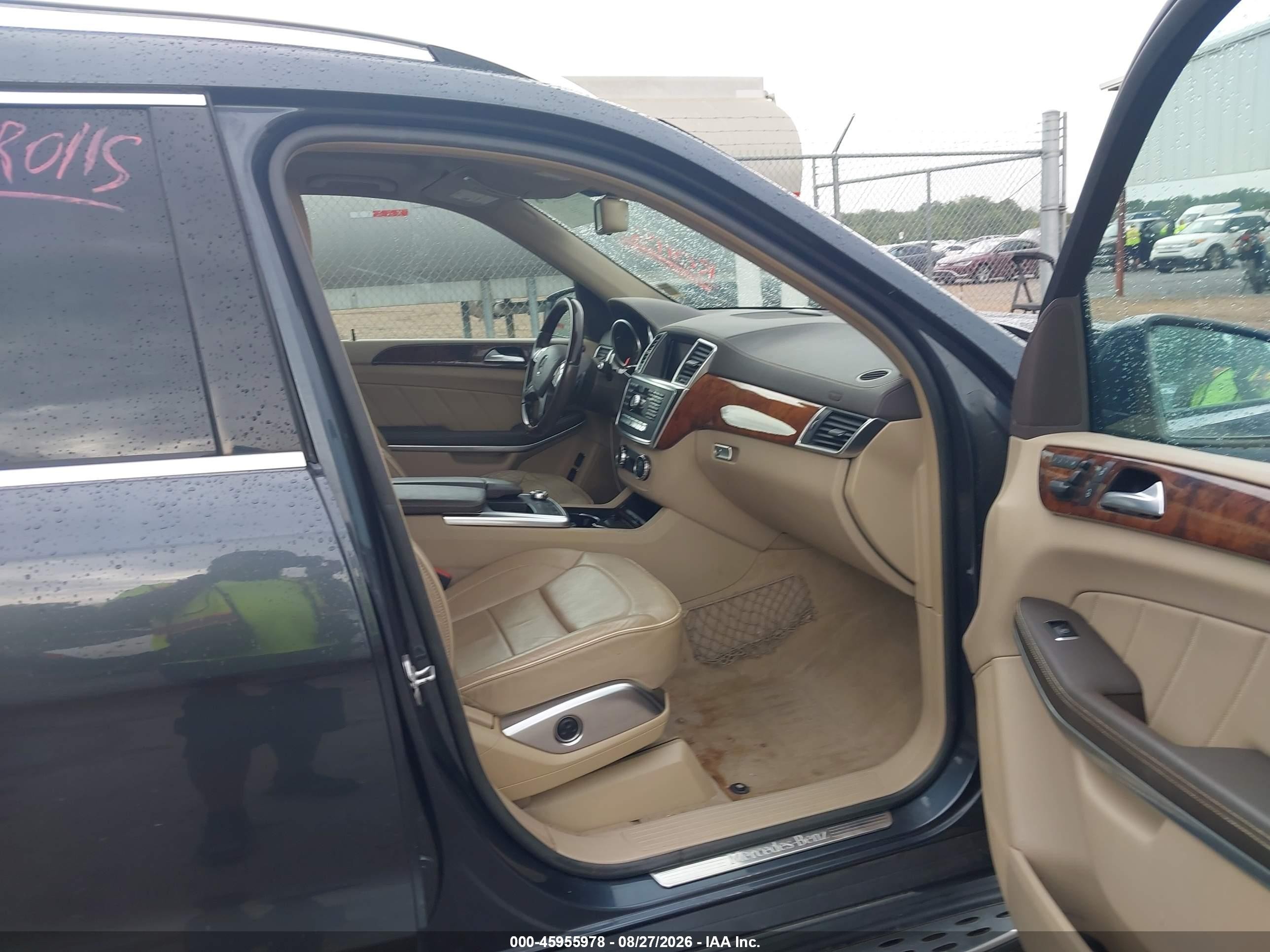 2013 Mercedes-benz Gl 450 4matic Blue vin: 4JGDF7CE6DA256686