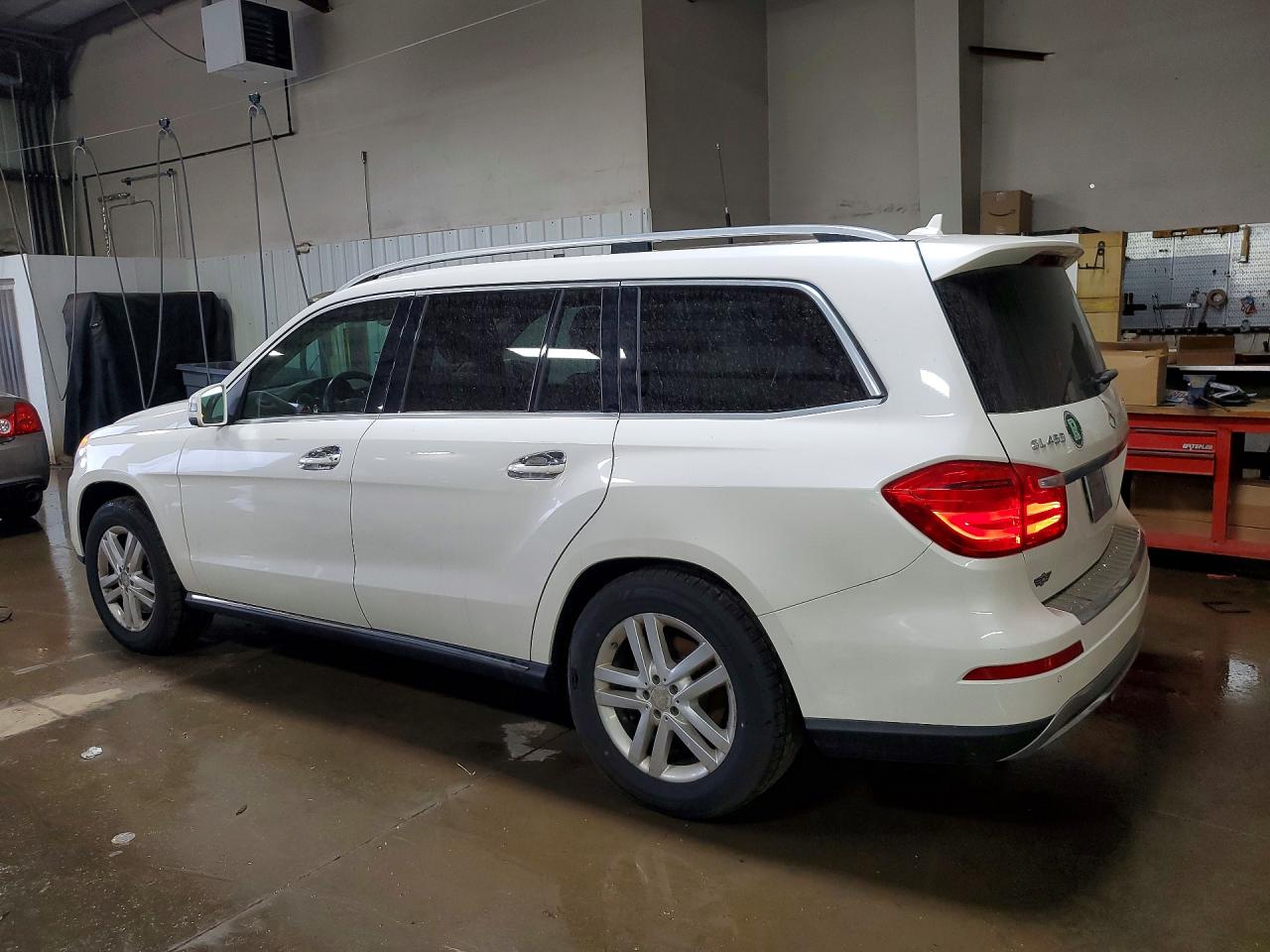 2013 Mercedes-benz Gl 450 4matic White vin: 4JGDF7CE6DA262942