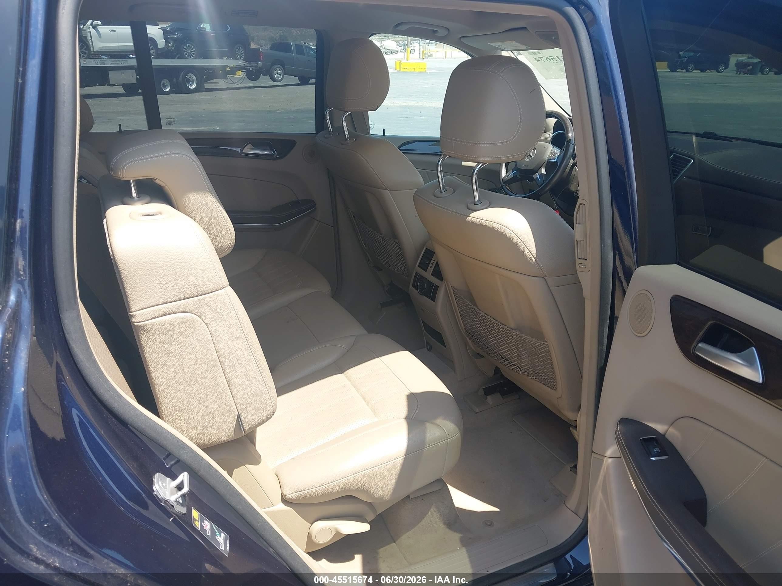 2013 Mercedes-benz Gl 450 4matic Blue vin: 4JGDF7CE6DA264934
