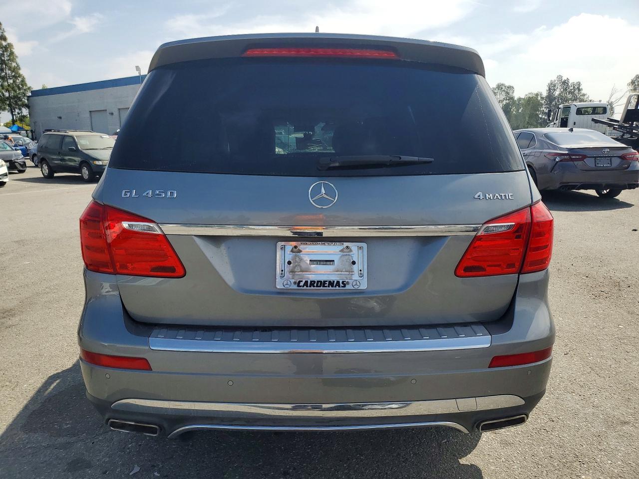 2014 Mercedes-benz Gl 450 4matic Серый vin: 4JGDF7CE6EA288863