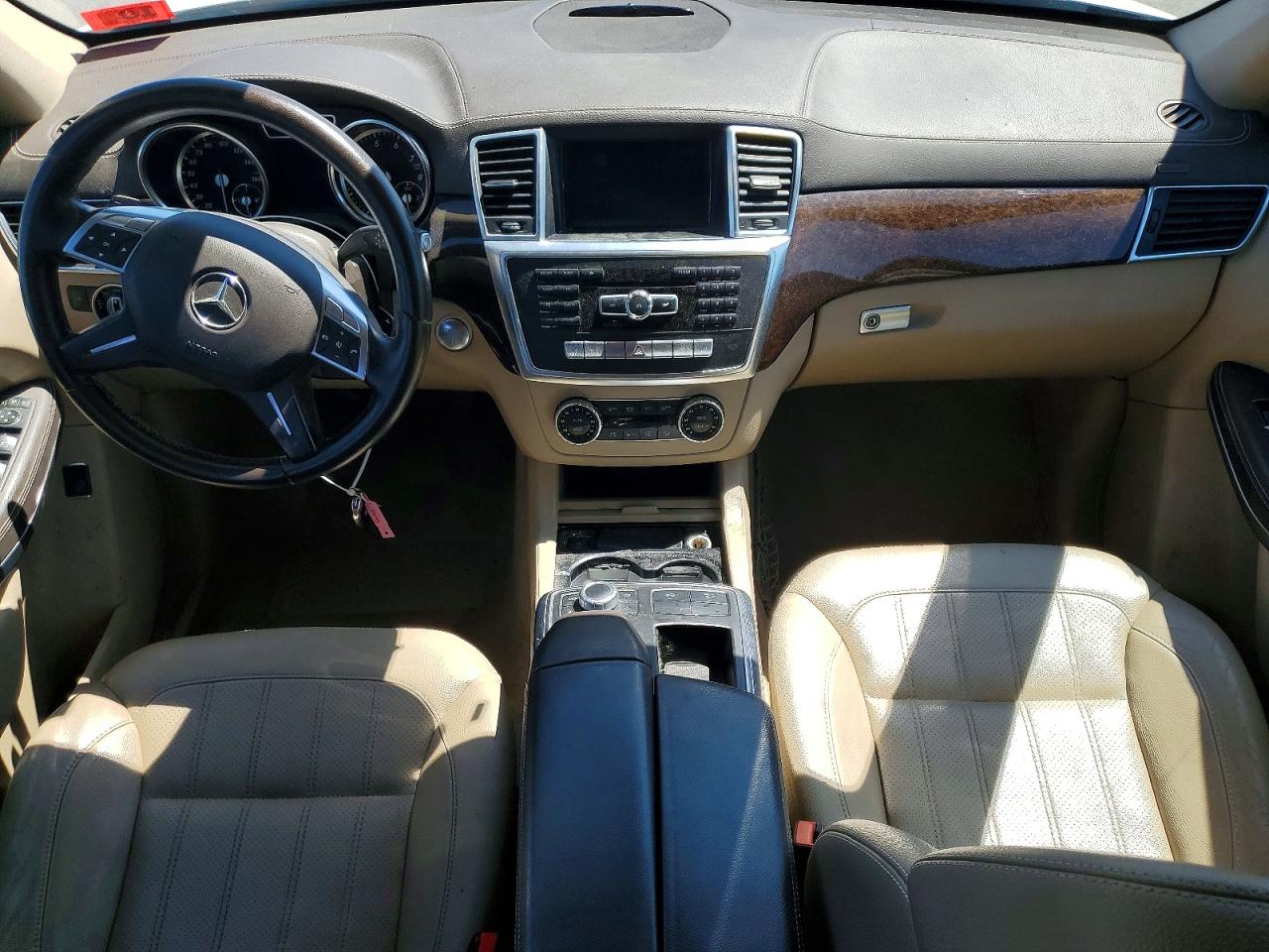 2014 Mercedes-benz Gl 450 4matic White vin: 4JGDF7CE6EA291875