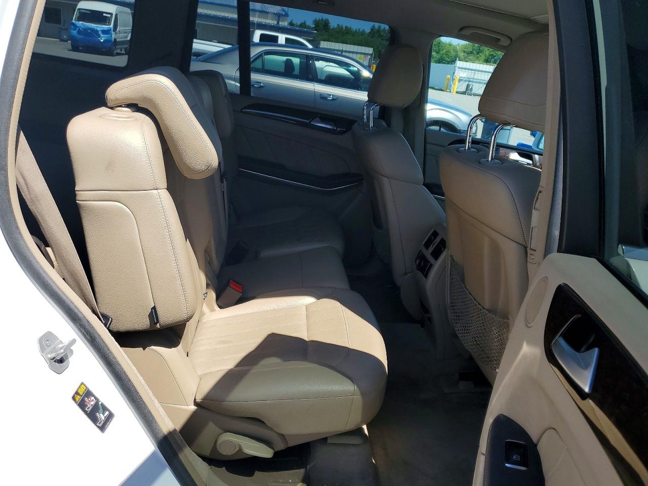 2014 Mercedes-benz Gl 450 4matic White vin: 4JGDF7CE6EA291875