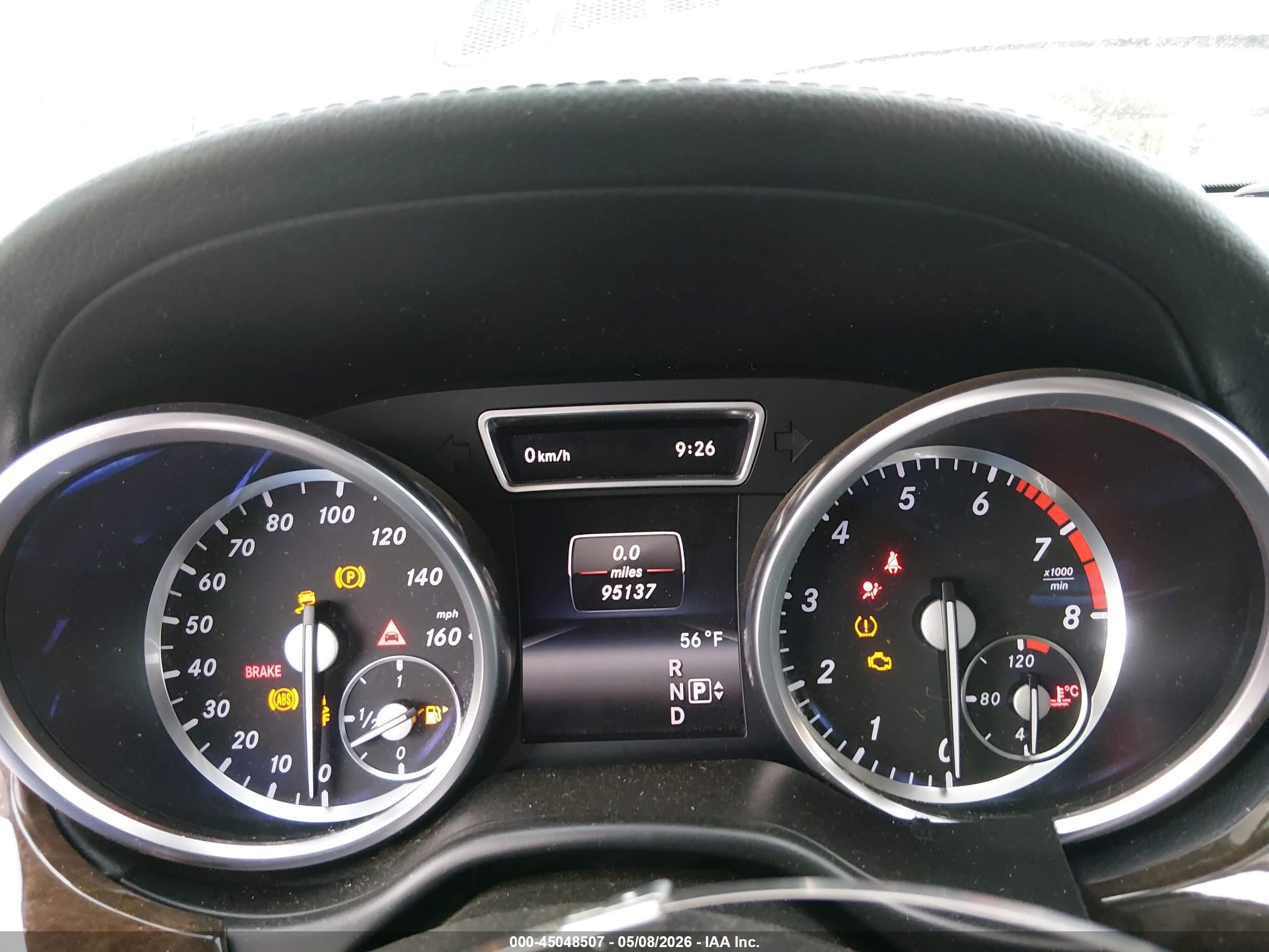2014 Mercedes-benz Gl 450 4matic Blue vin: 4JGDF7CE6EA362329