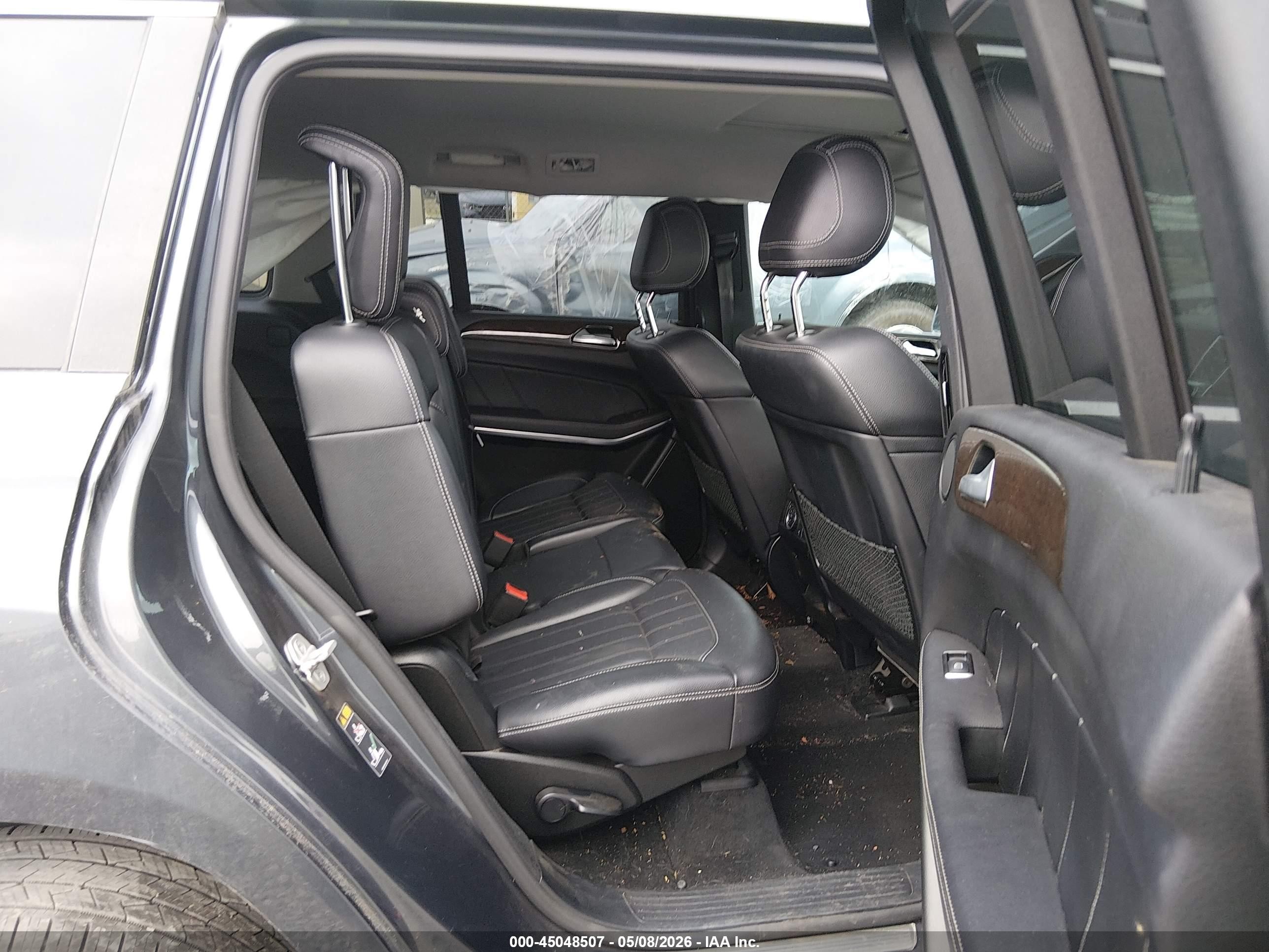 2014 Mercedes-benz Gl 450 4matic Blue vin: 4JGDF7CE6EA362329