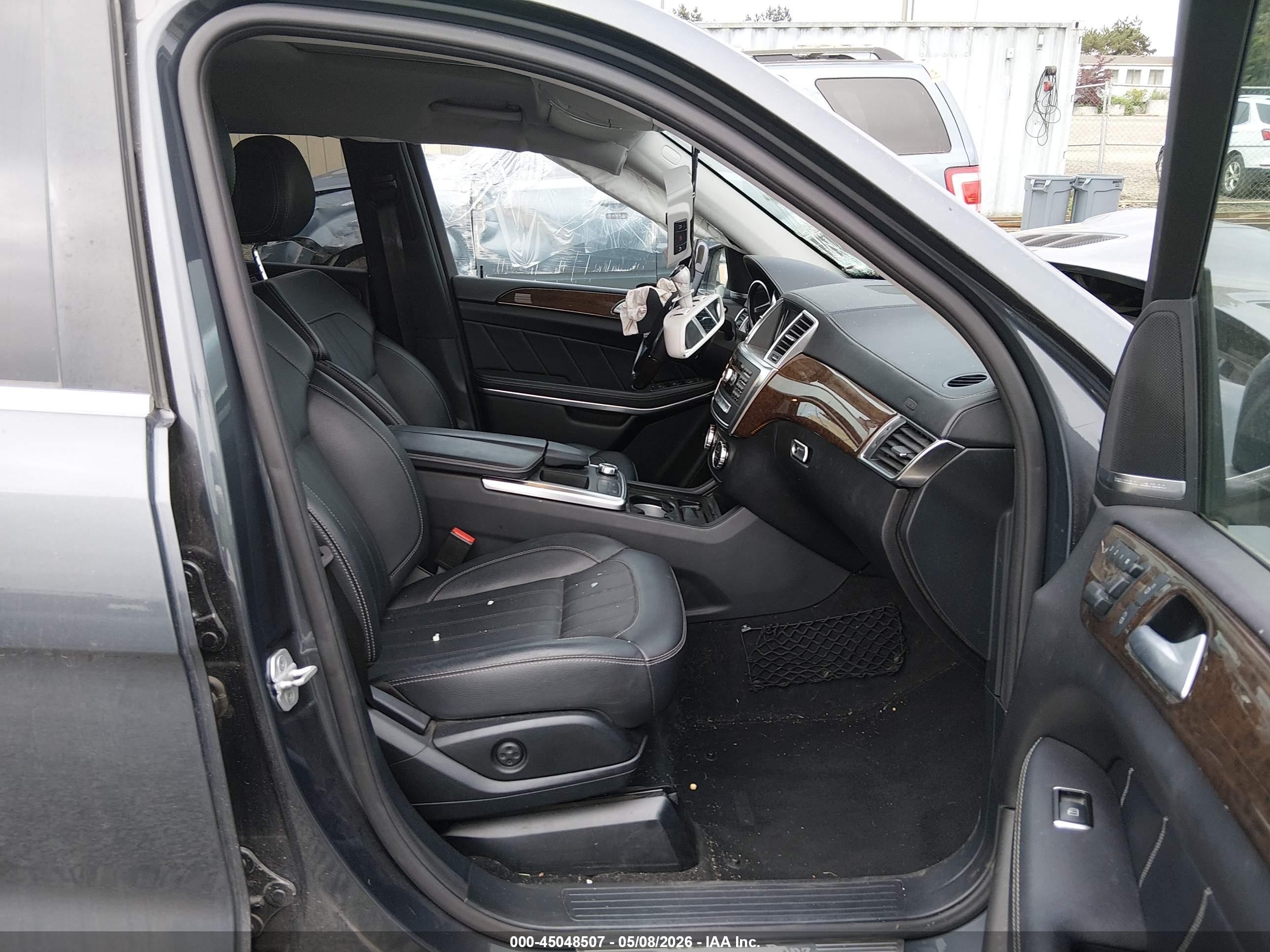 2014 Mercedes-benz Gl 450 4matic Blue vin: 4JGDF7CE6EA362329