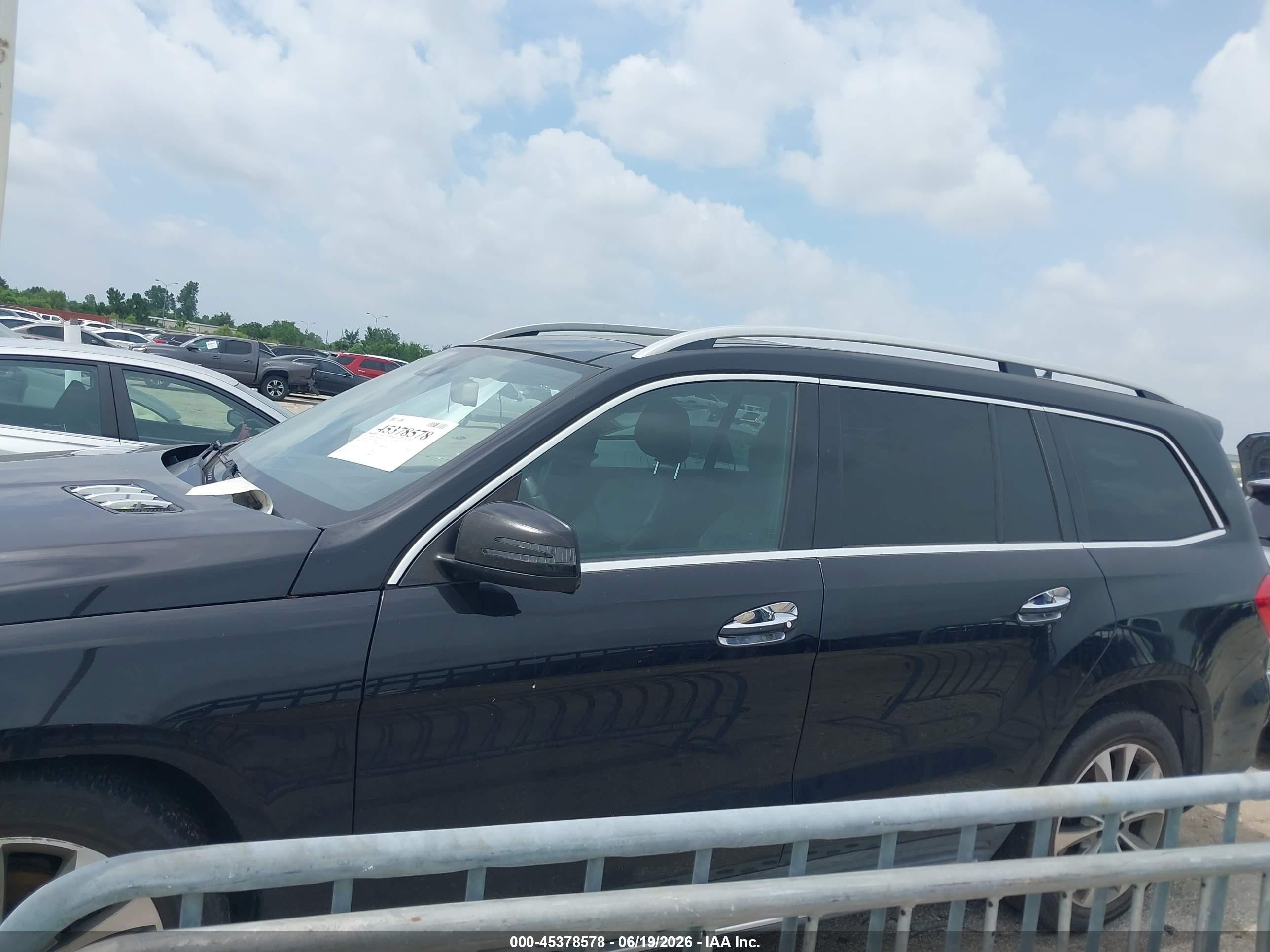 2014 Mercedes-benz Gl 450 4matic Black vin: 4JGDF7CE6EA374190
