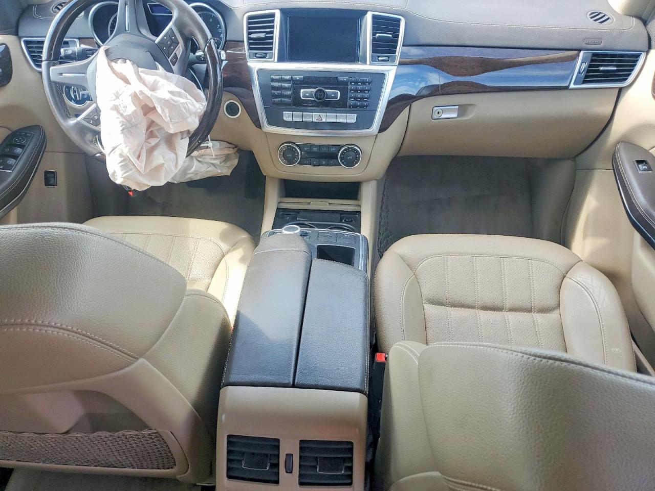 2014 Mercedes-benz Gl 450 4matic White vin: 4JGDF7CE6EA389384