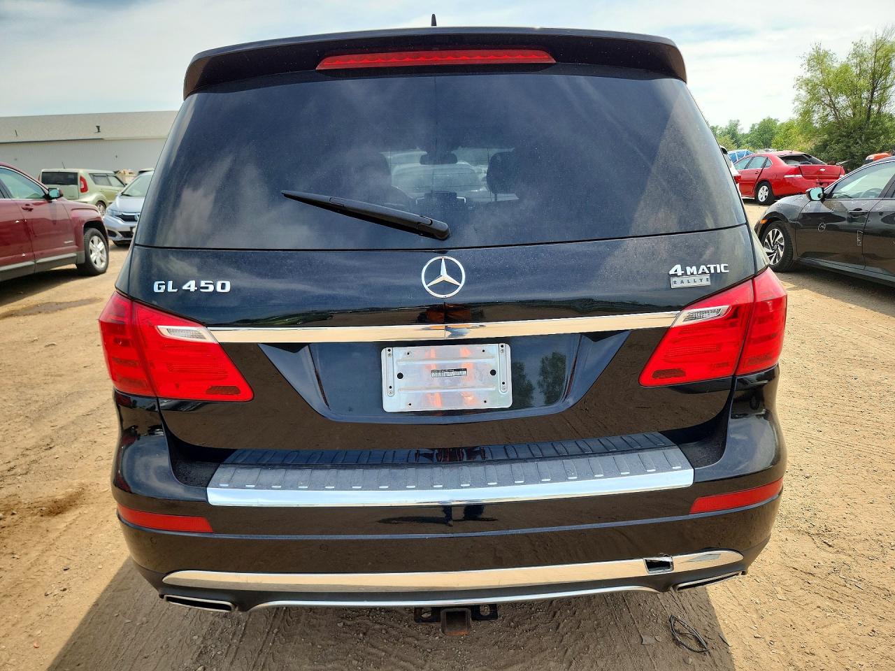 2014 Mercedes-benz Gl 450 4matic Black vin: 4JGDF7CE6EA401596