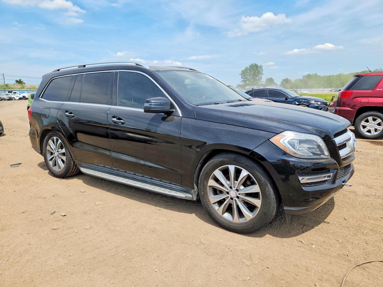 2014 Mercedes-benz Gl 450 4matic Black vin: 4JGDF7CE6EA401596