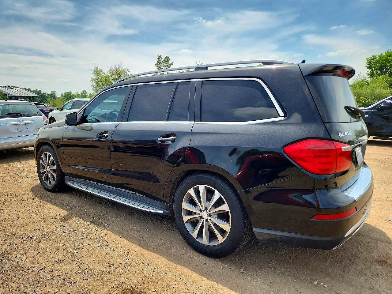 2014 Mercedes-benz Gl 450 4matic Black vin: 4JGDF7CE6EA401596