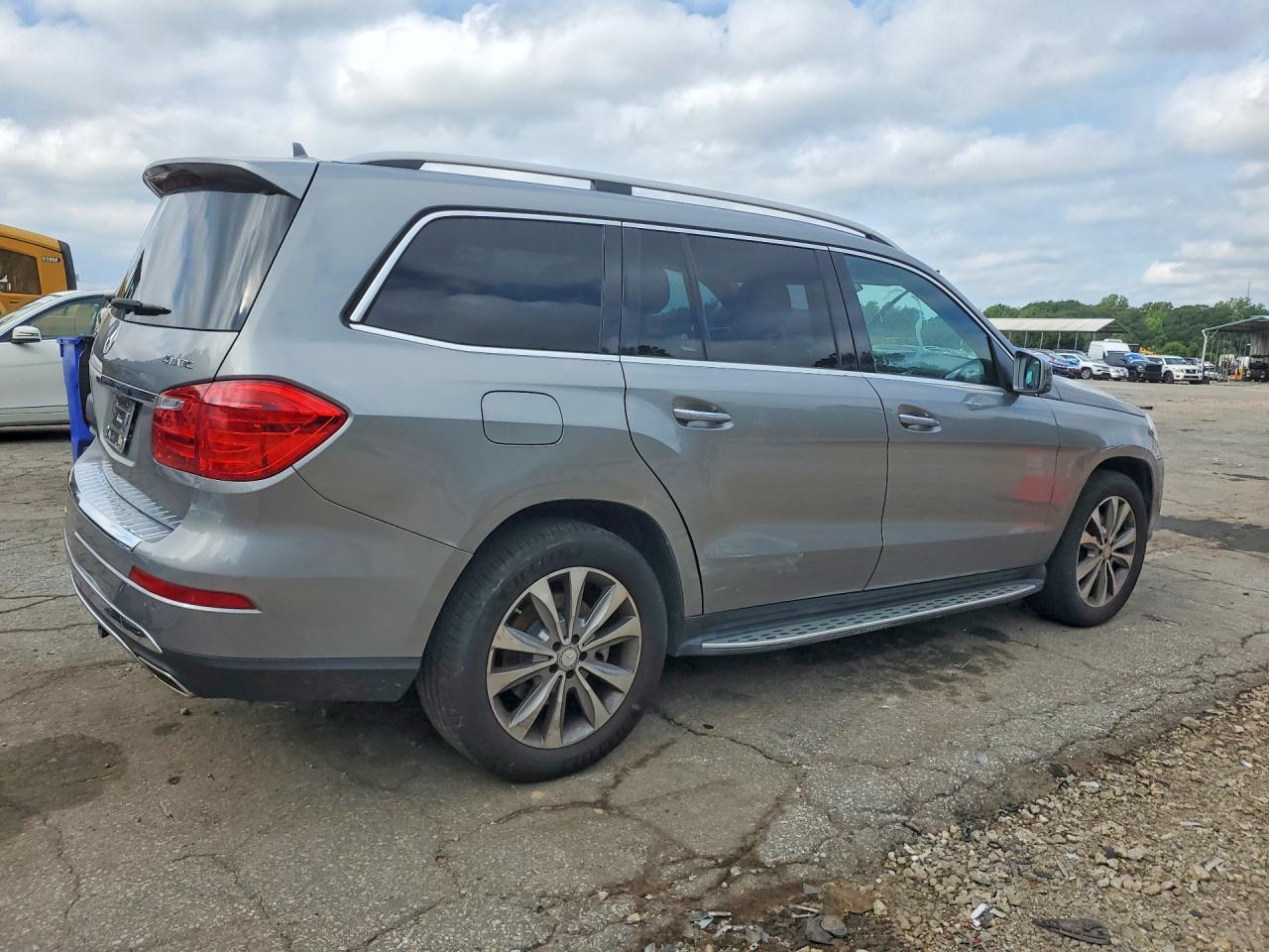 2014 Mercedes-benz Gl 450 4matic Gray vin: 4JGDF7CE6EA422903