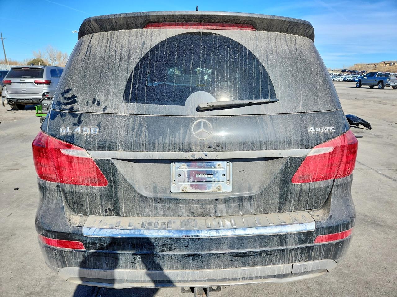 2014 Mercedes-benz Gl 450 4matic Черный vin: 4JGDF7CE6EA425283