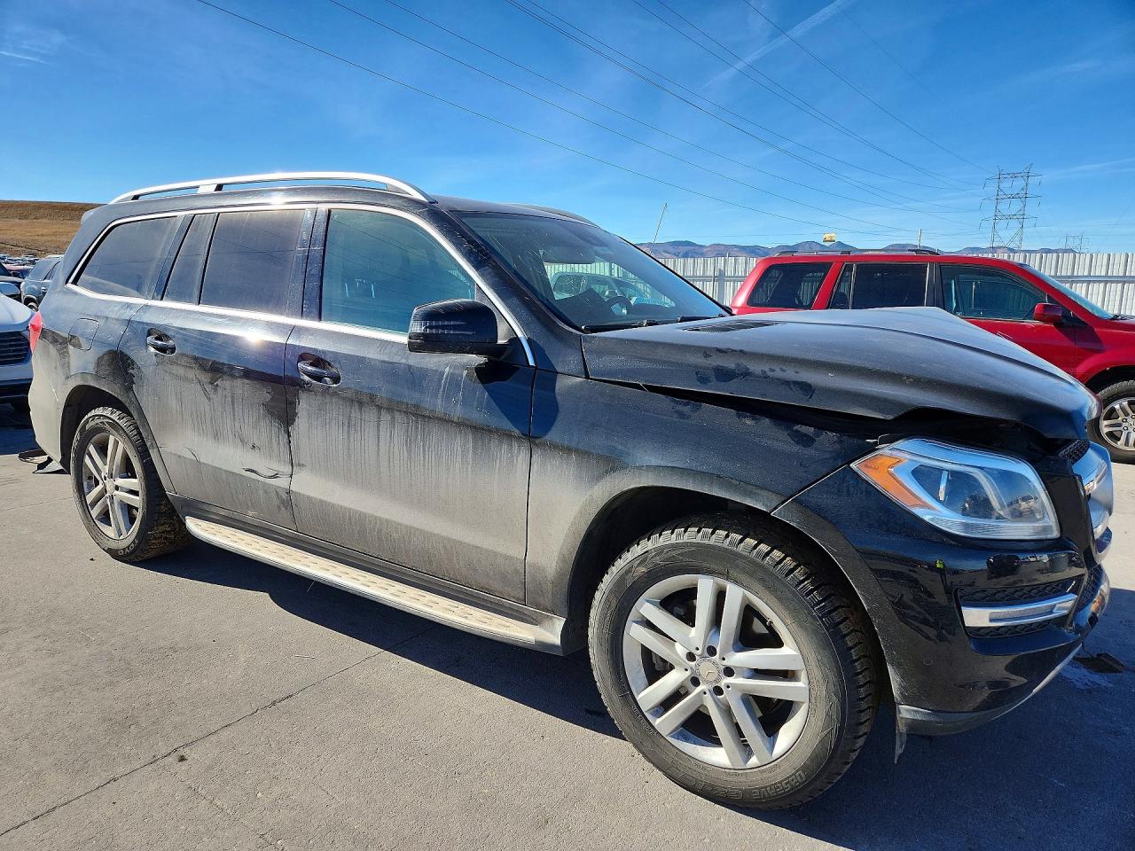 2014 Mercedes-benz Gl 450 4matic Черный vin: 4JGDF7CE6EA425283