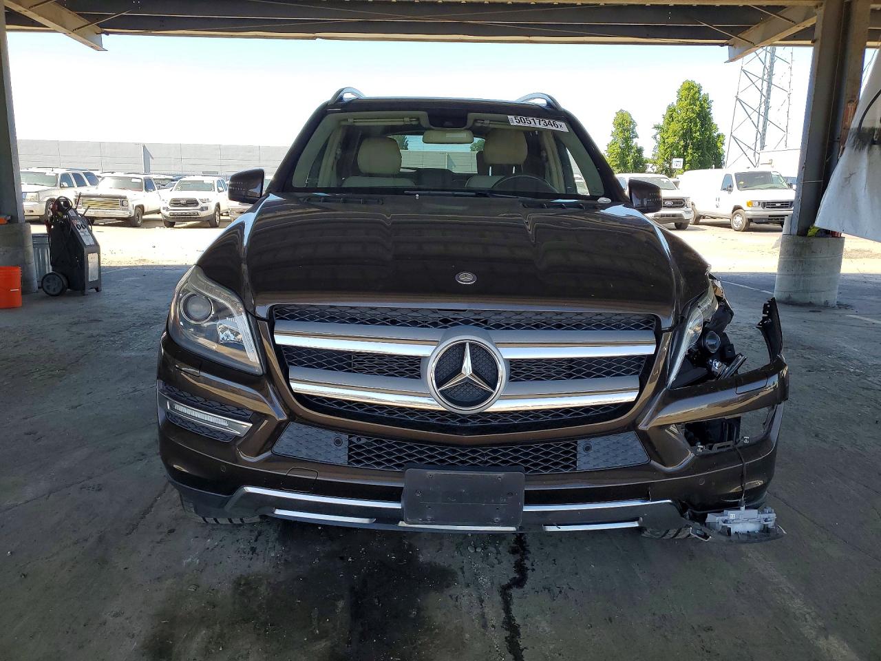 2013 Mercedes-benz Gl 450 4matic Коричневый vin: 4JGDF7CE7DA110670