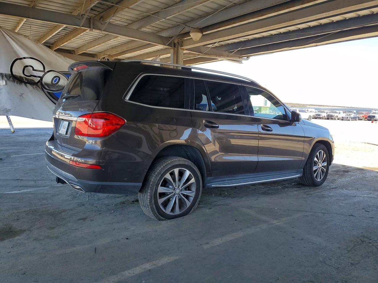 2013 Mercedes-benz Gl 450 4matic Коричневый vin: 4JGDF7CE7DA110670
