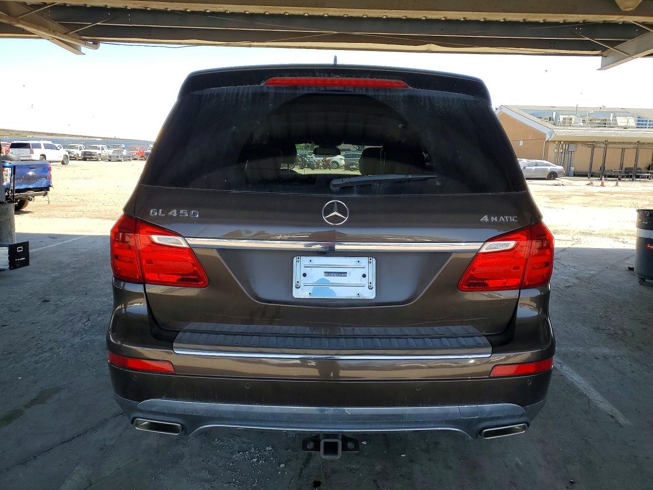 2013 Mercedes-benz Gl 450 4matic Коричневый vin: 4JGDF7CE7DA110670