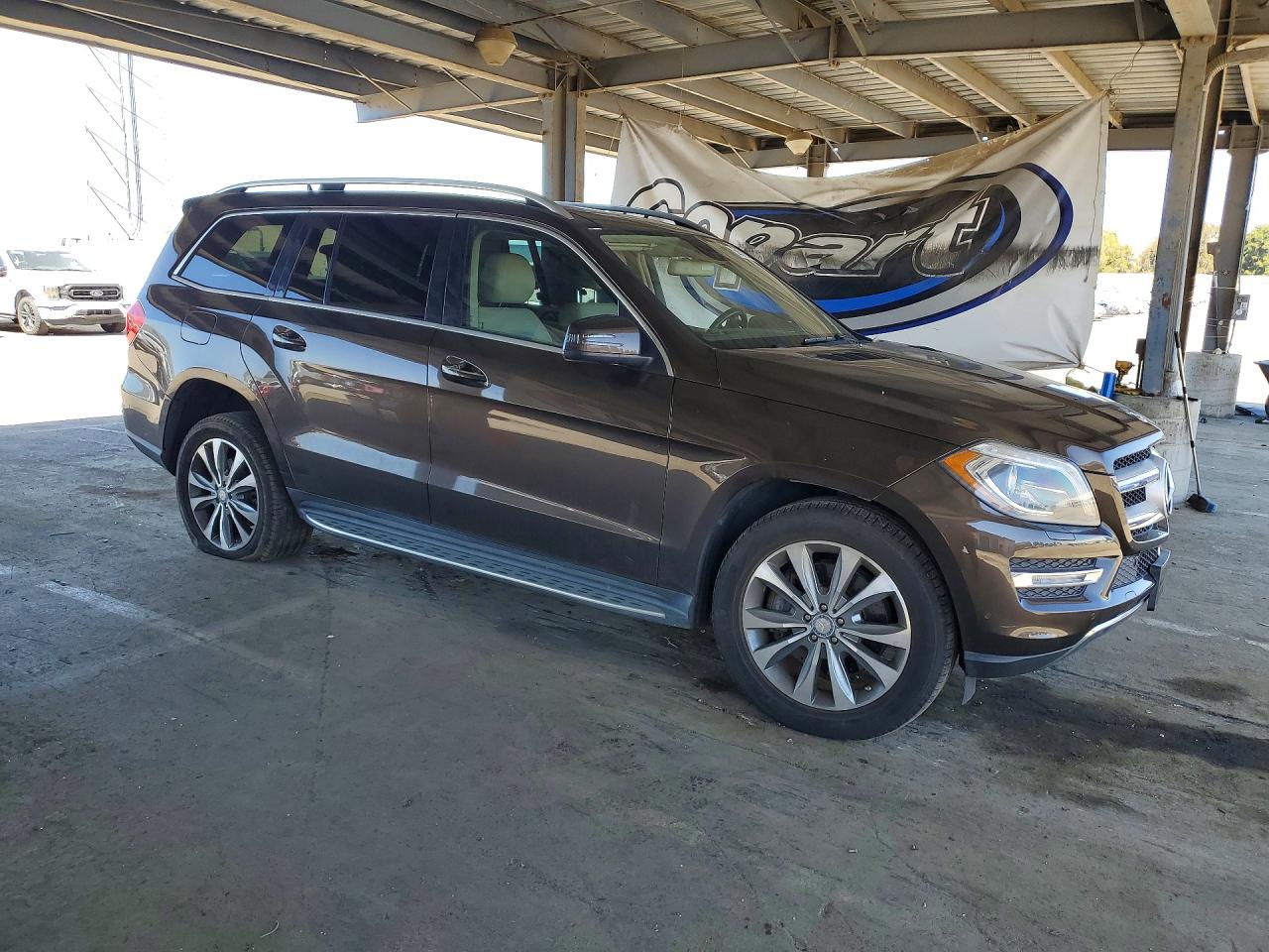 2013 Mercedes-benz Gl 450 4matic Коричневый vin: 4JGDF7CE7DA110670