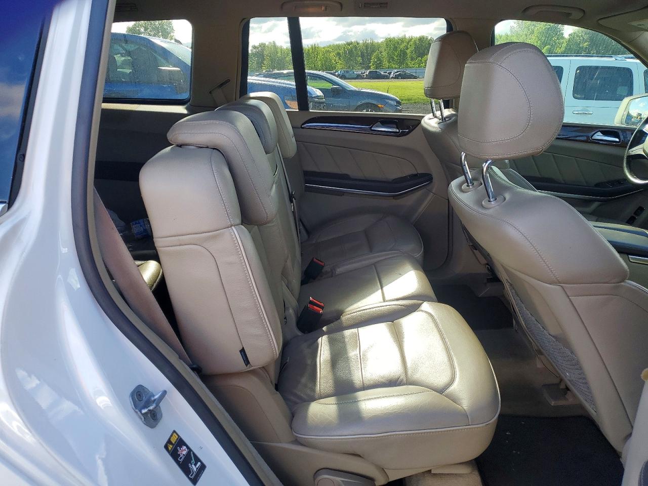 2013 Mercedes-benz Gl 450 4matic White vin: 4JGDF7CE7DA134726