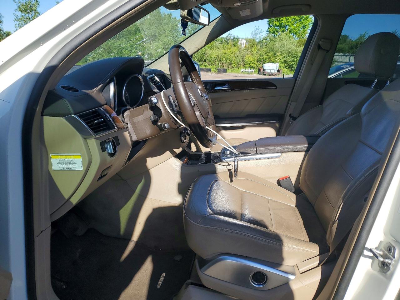 2013 Mercedes-benz Gl 450 4matic White vin: 4JGDF7CE7DA134726