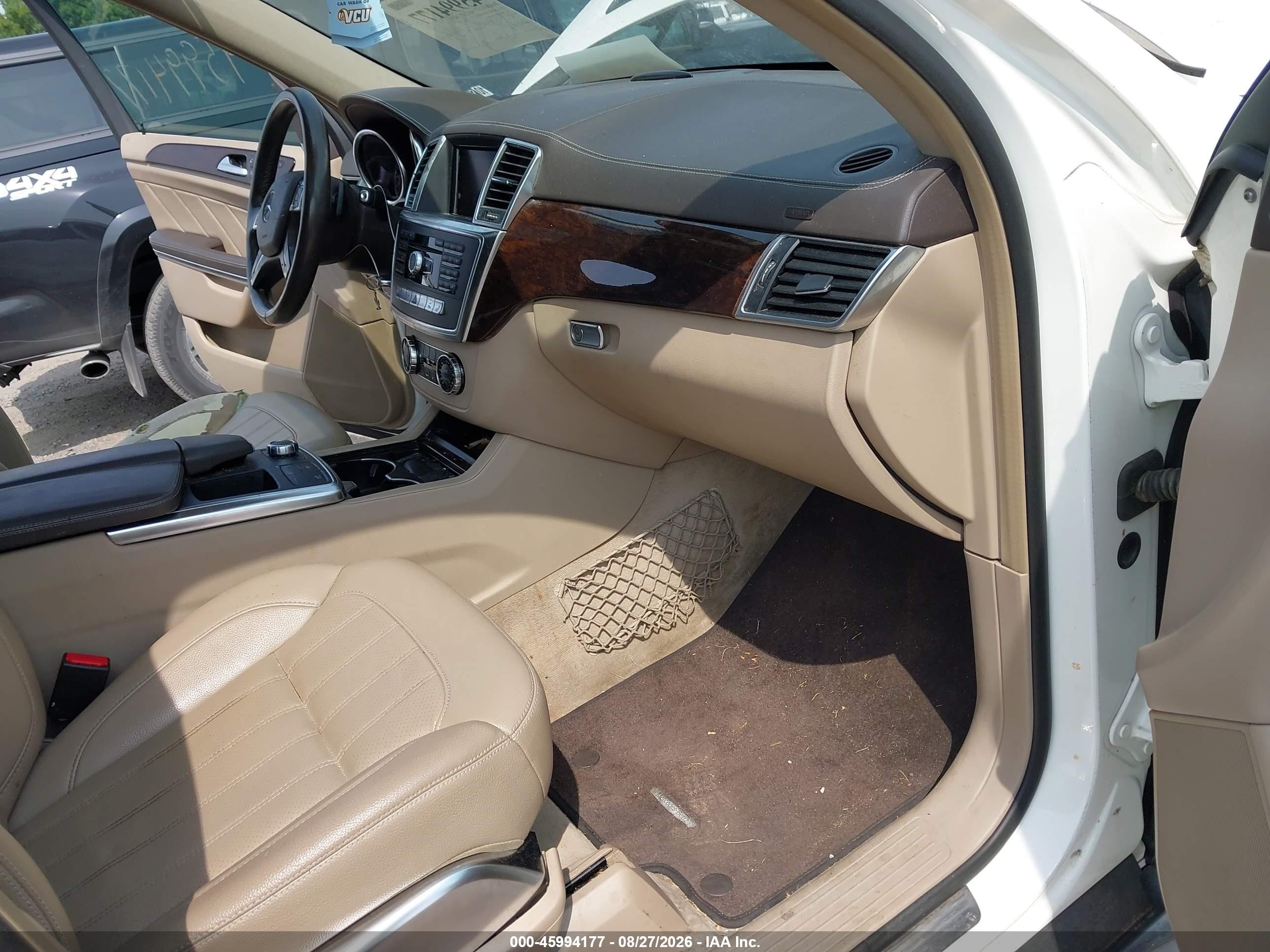 2013 Mercedes-benz Gl 450 4matic Белый vin: 4JGDF7CE7DA166303