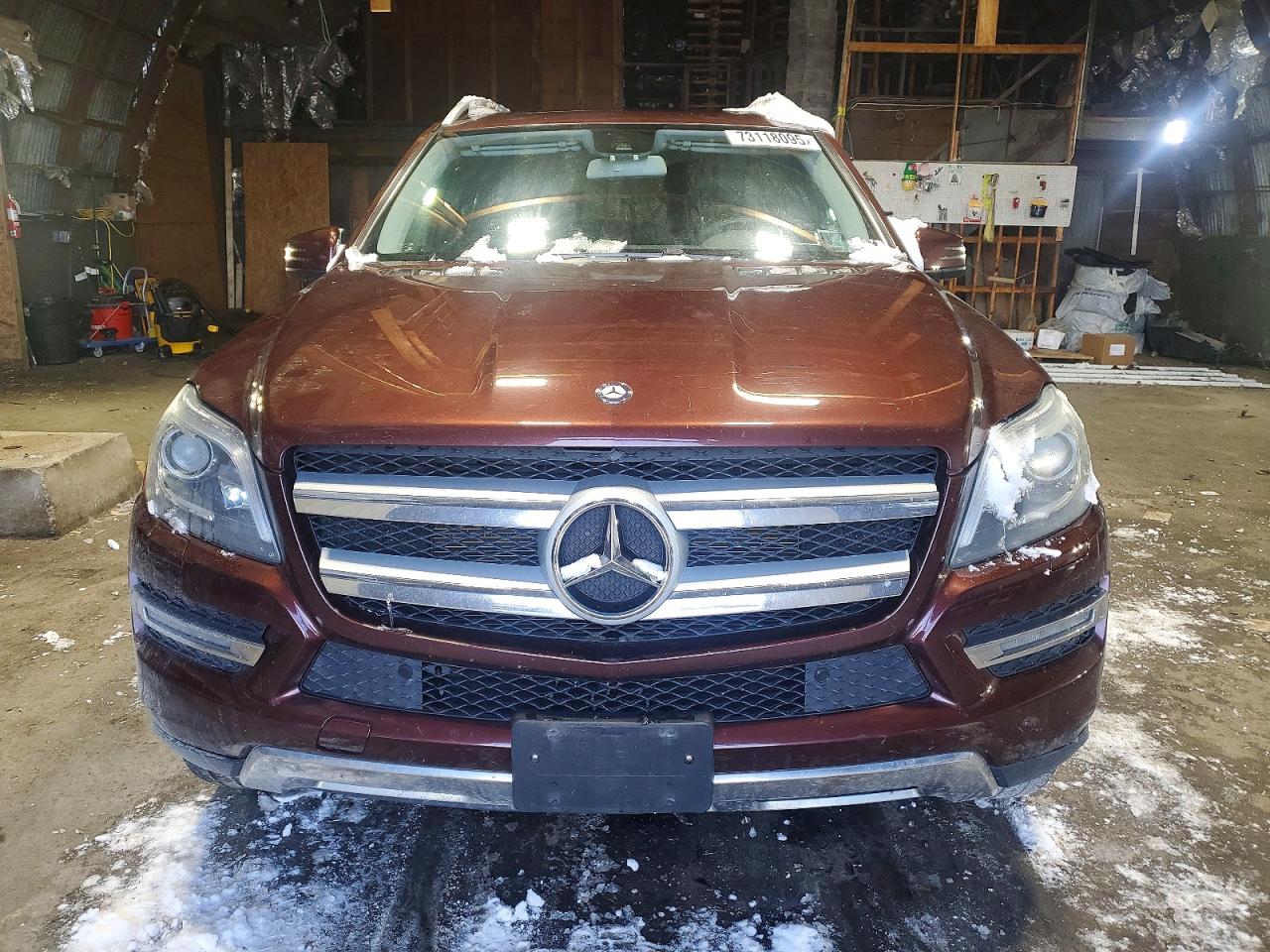 2013 Mercedes-benz Gl 450 4matic Brown vin: 4JGDF7CE7DA170691