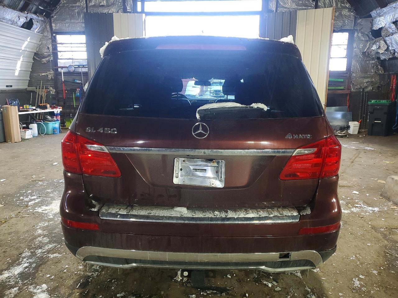 2013 Mercedes-benz Gl 450 4matic Brown vin: 4JGDF7CE7DA170691