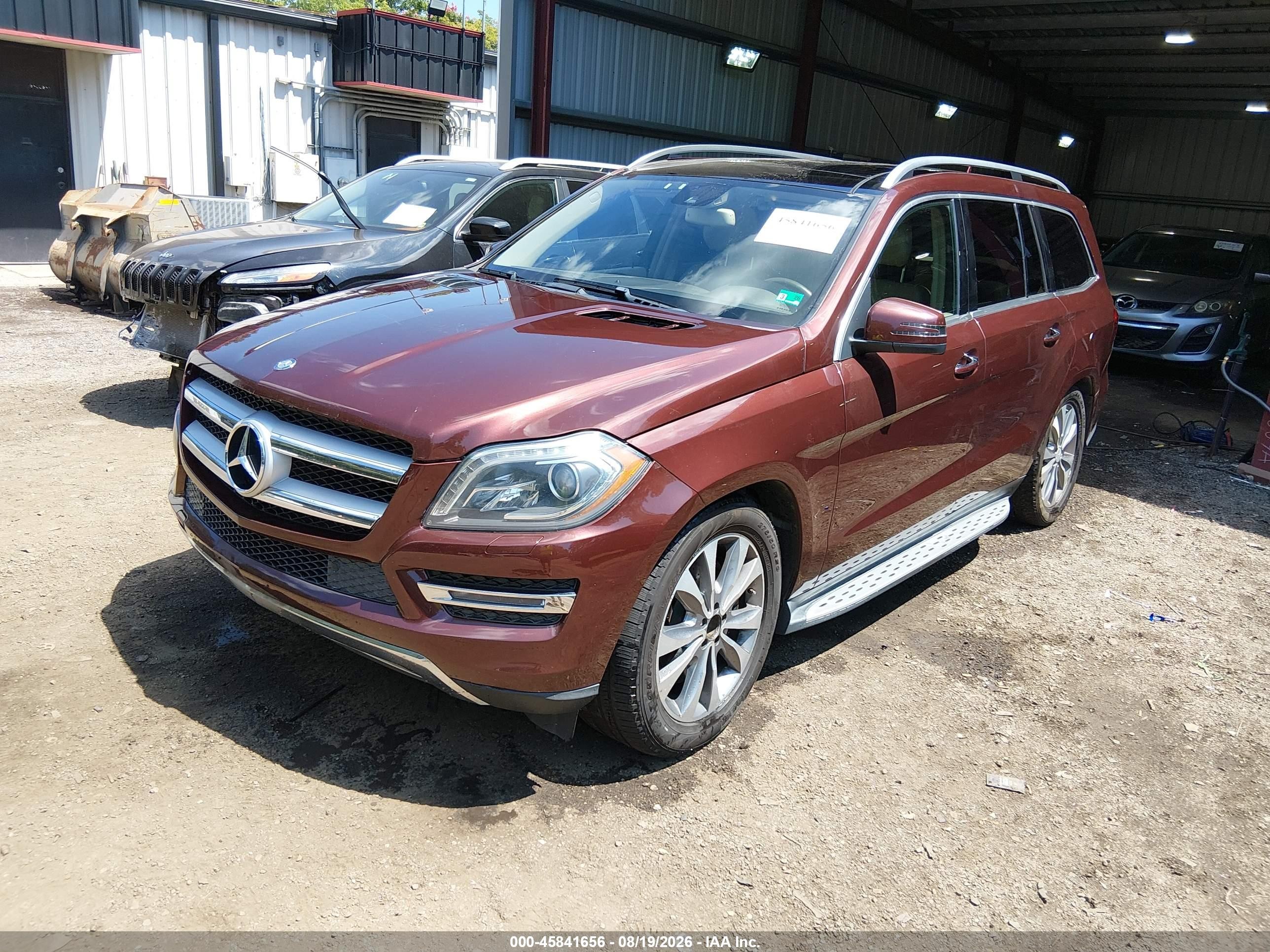 2013 Mercedes-benz Gl 450 4matic Brown vin: 4JGDF7CE7DA175731