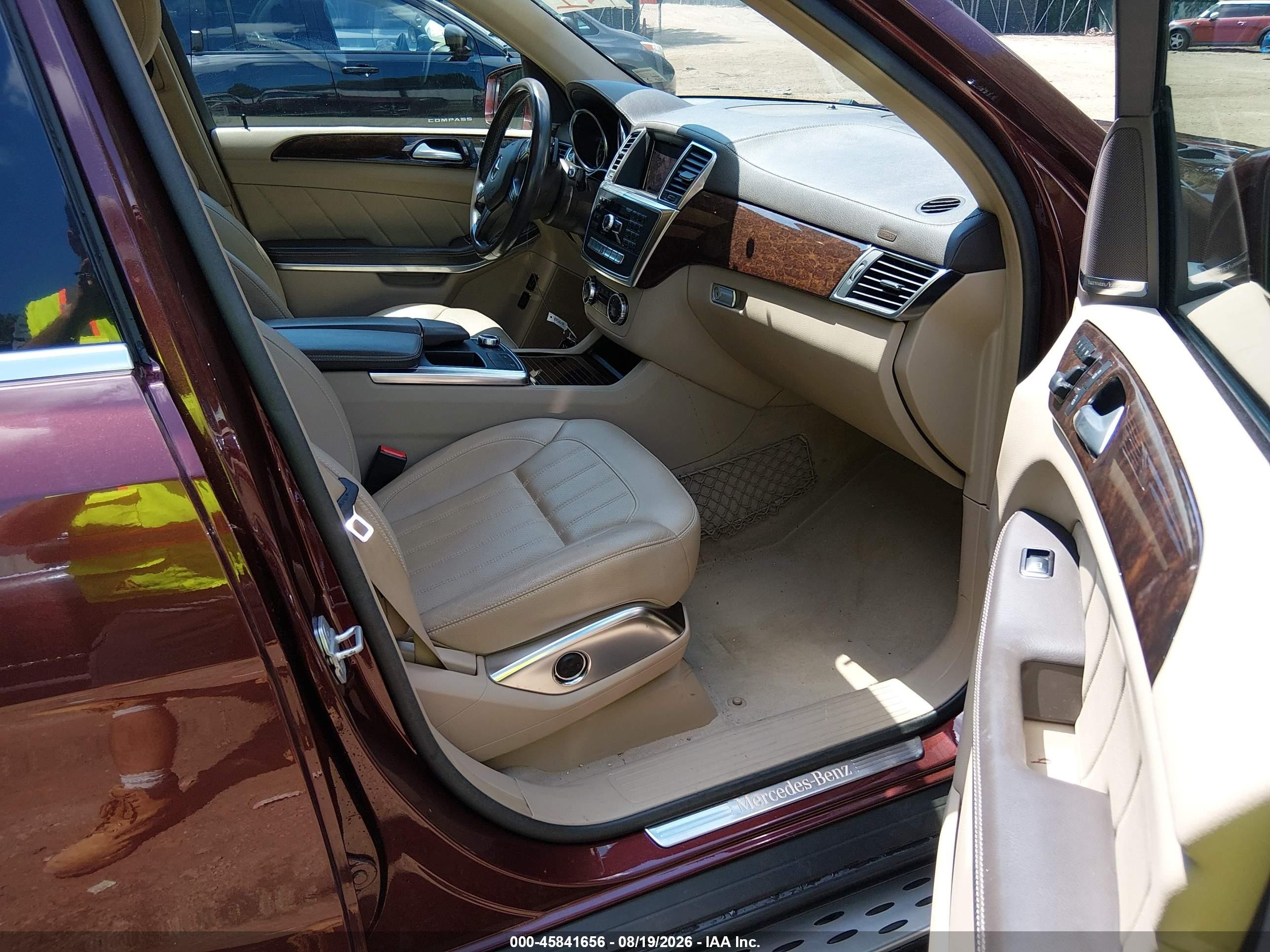 2013 Mercedes-benz Gl 450 4matic Brown vin: 4JGDF7CE7DA175731