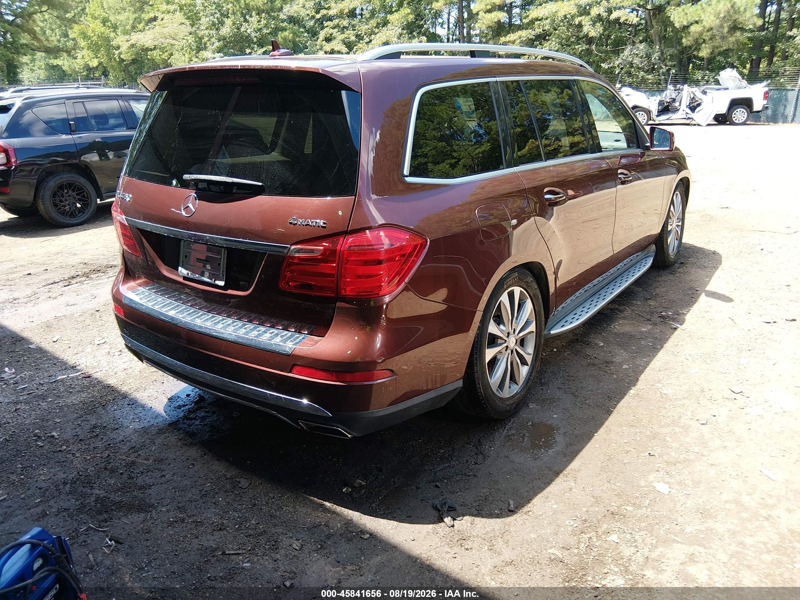 2013 Mercedes-benz Gl 450 4matic Brown vin: 4JGDF7CE7DA175731