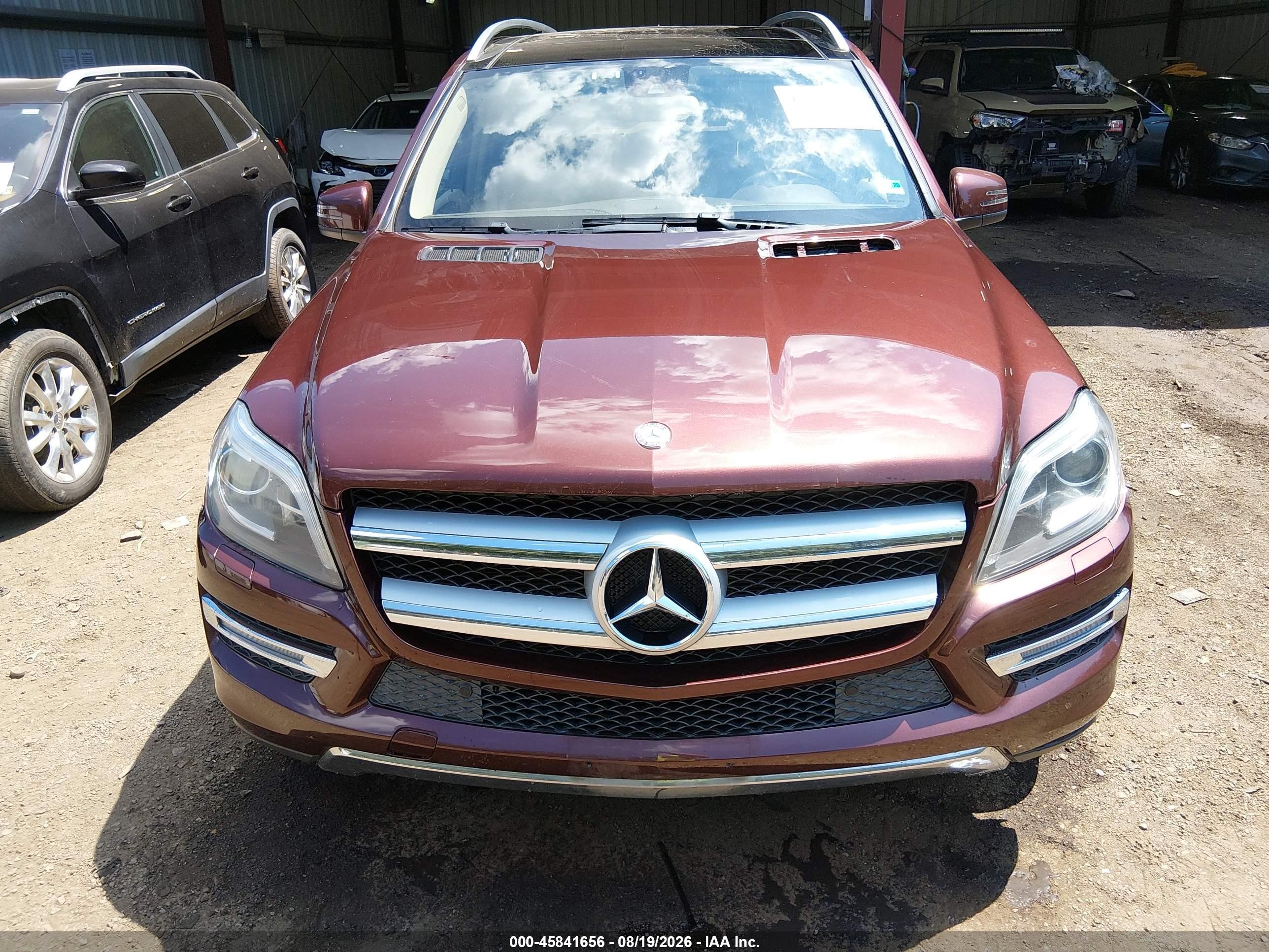 2013 Mercedes-benz Gl 450 4matic Brown vin: 4JGDF7CE7DA175731