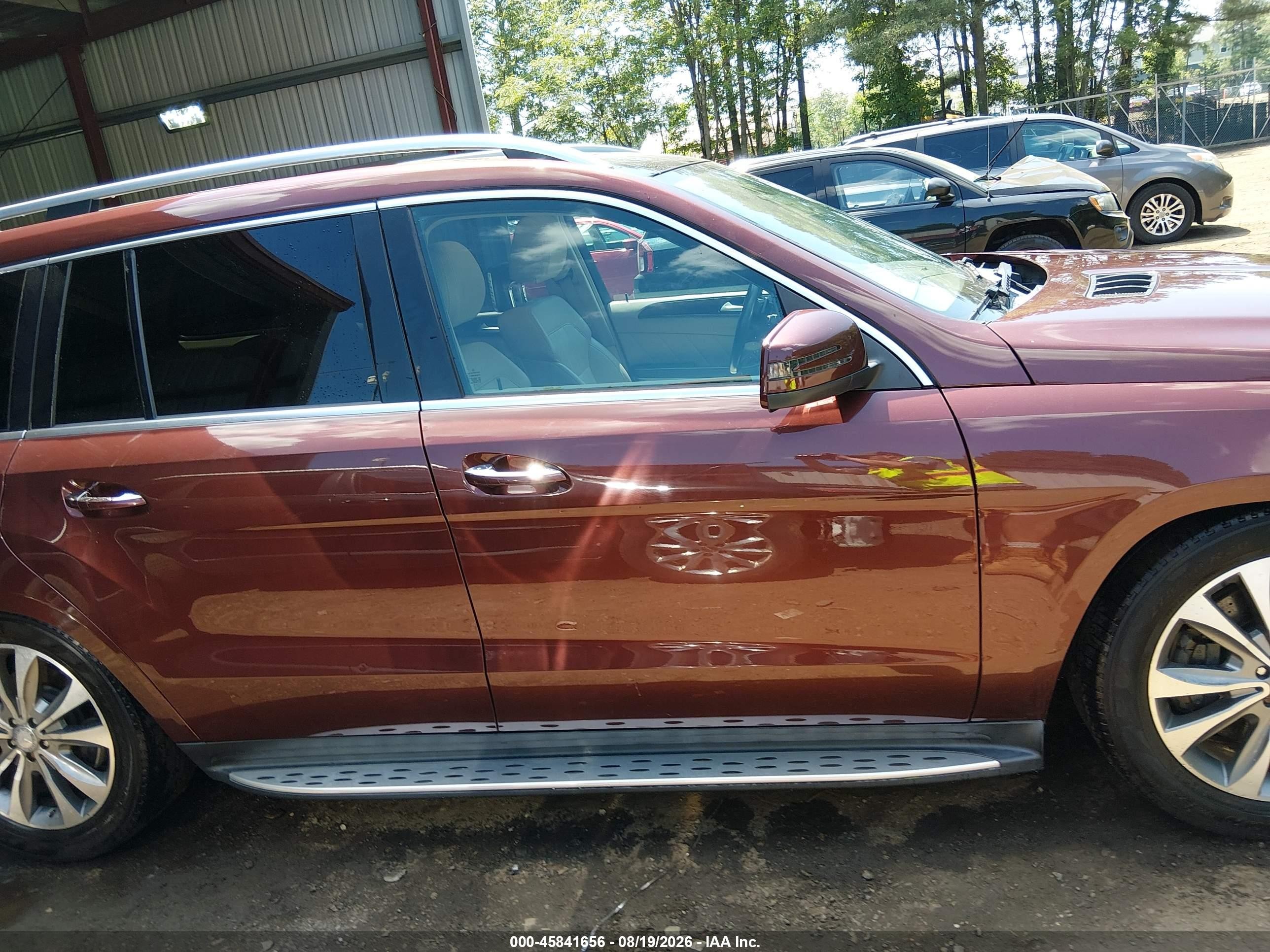 2013 Mercedes-benz Gl 450 4matic Brown vin: 4JGDF7CE7DA175731