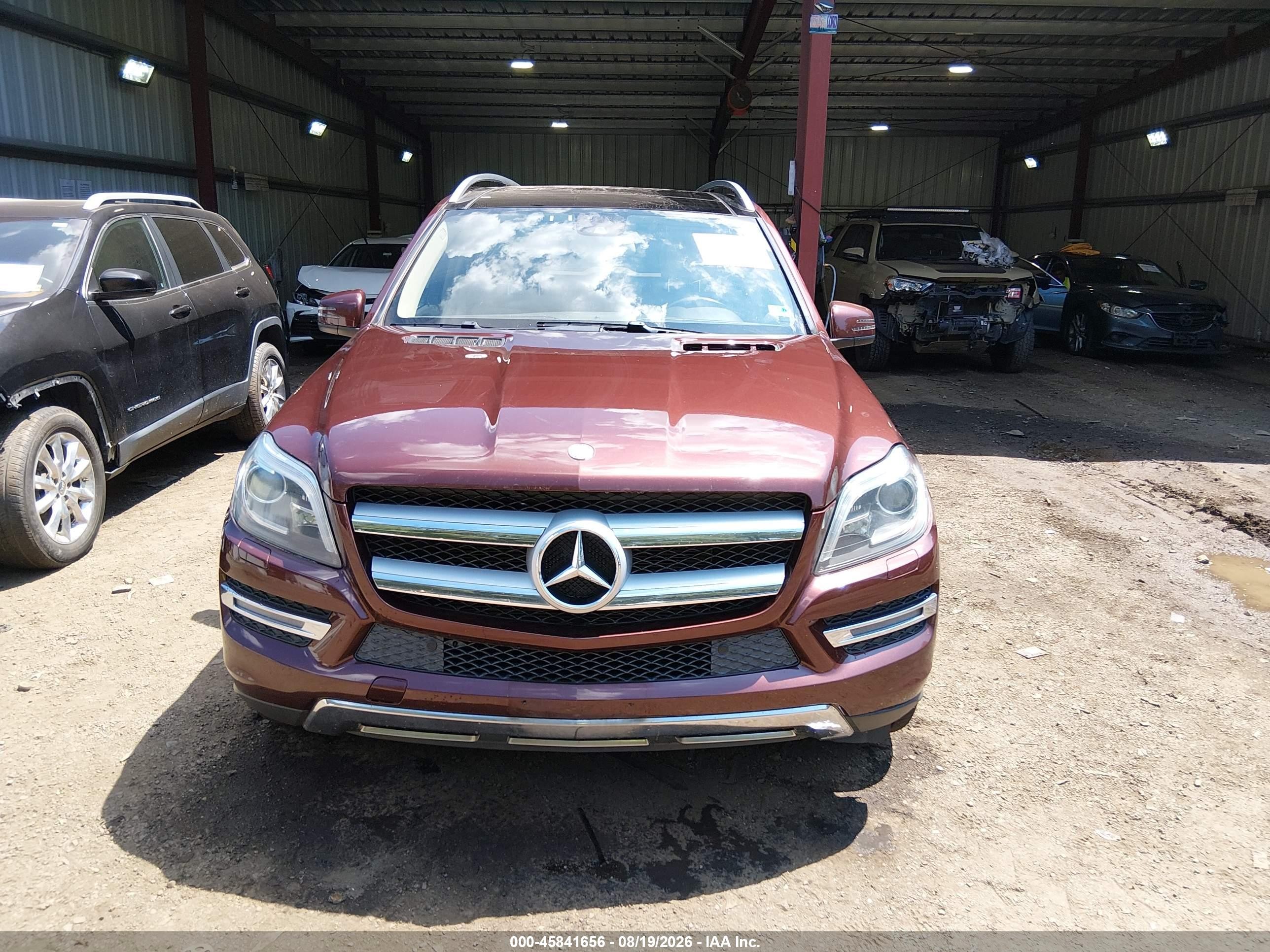 2013 Mercedes-benz Gl 450 4matic Brown vin: 4JGDF7CE7DA175731